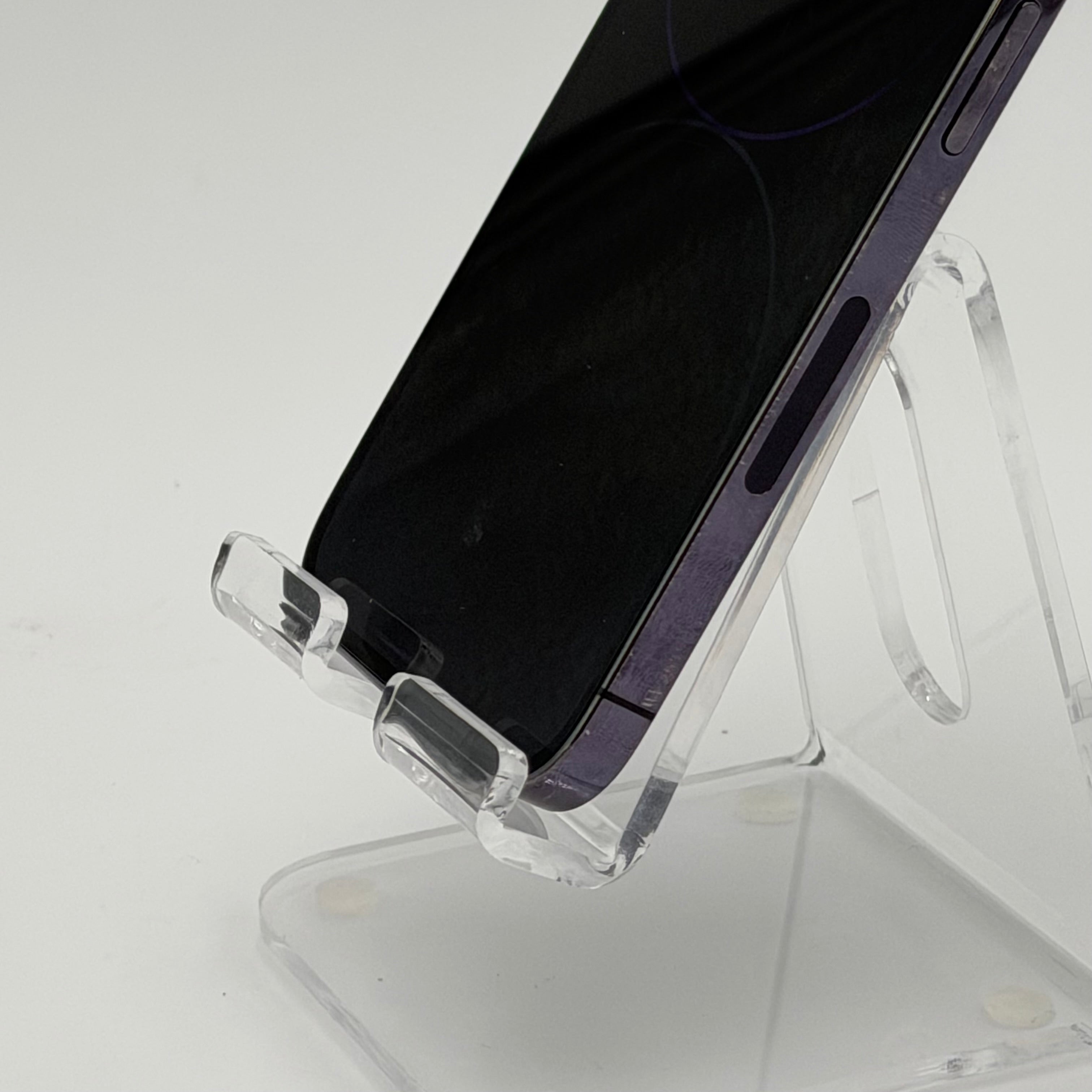 Apple iPhone 14 Pro 128GB Unlocked - Purple CRACKED BACK
