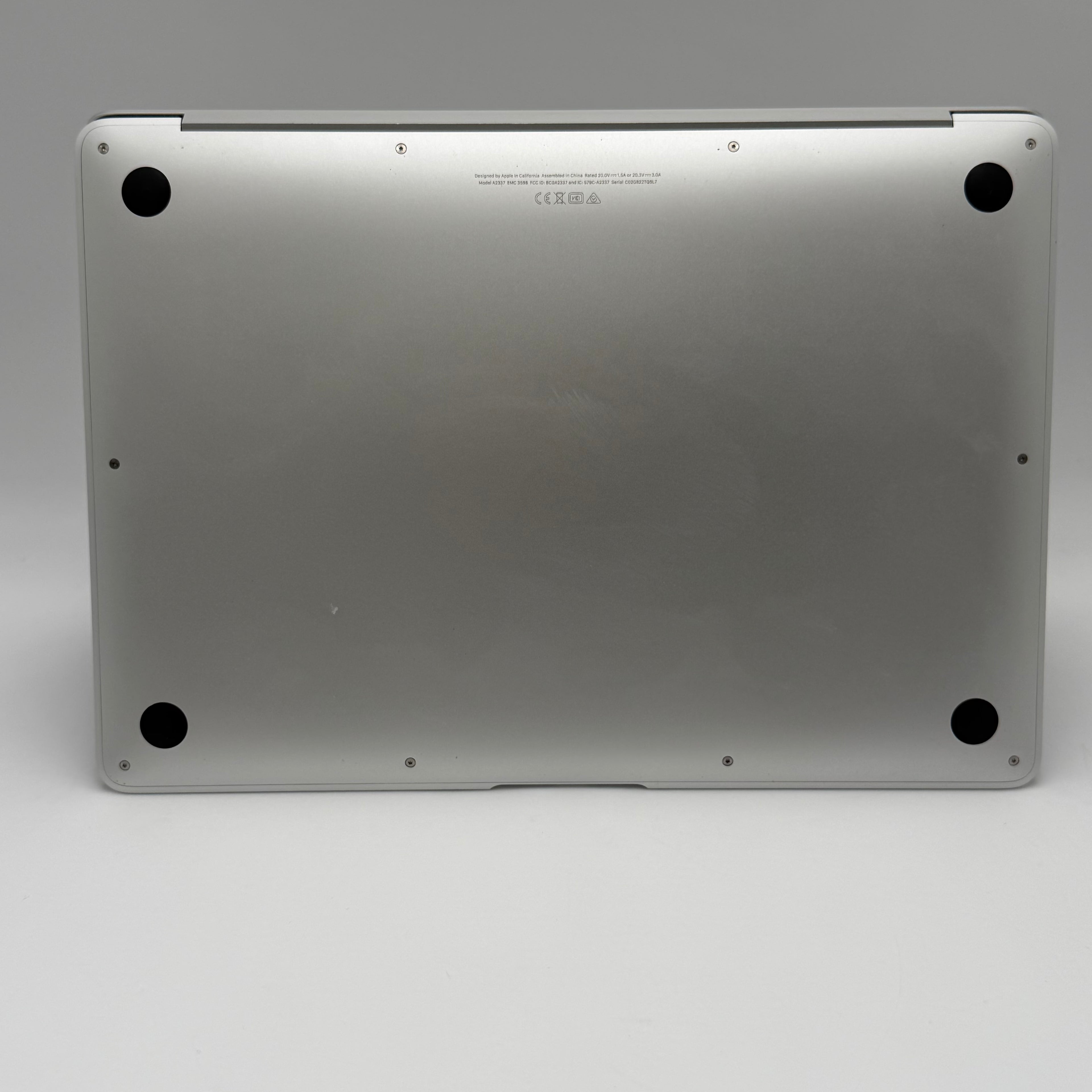 2020 Apple MacBook Air 13.3" M1 7C GPU 3.2GHz 8GB RAM 256GB SSD A2337