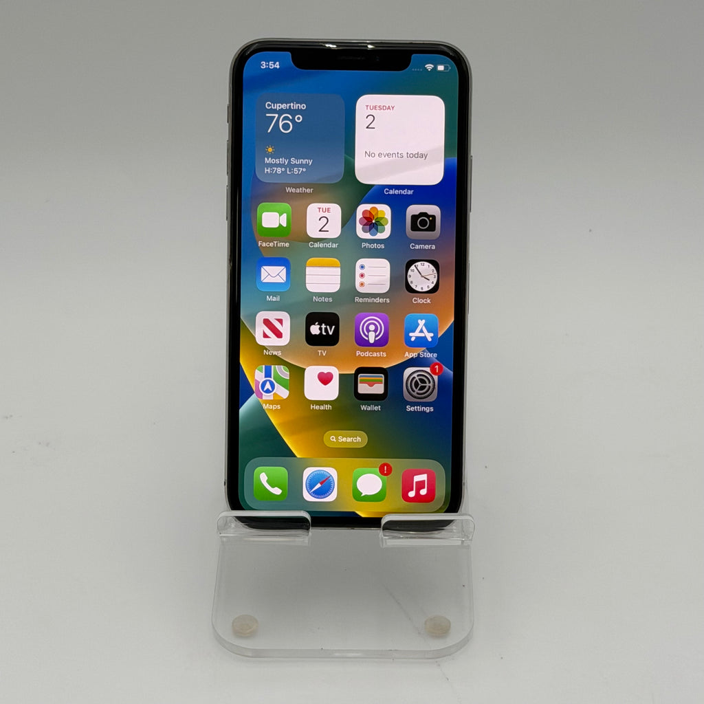 Apple iPhone X 256GB White Unlocked Used - A Smartphone