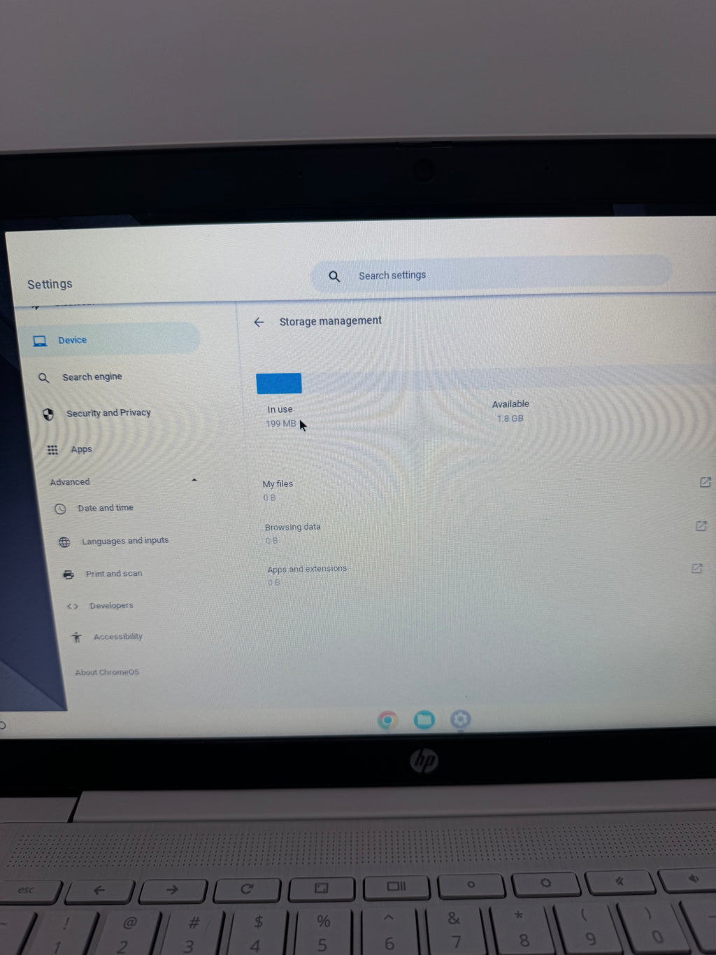 HP 14a-ne0013dx Chromebook 14" Intel Celeron N4120 4GB RAM 64GB Silver Laptop