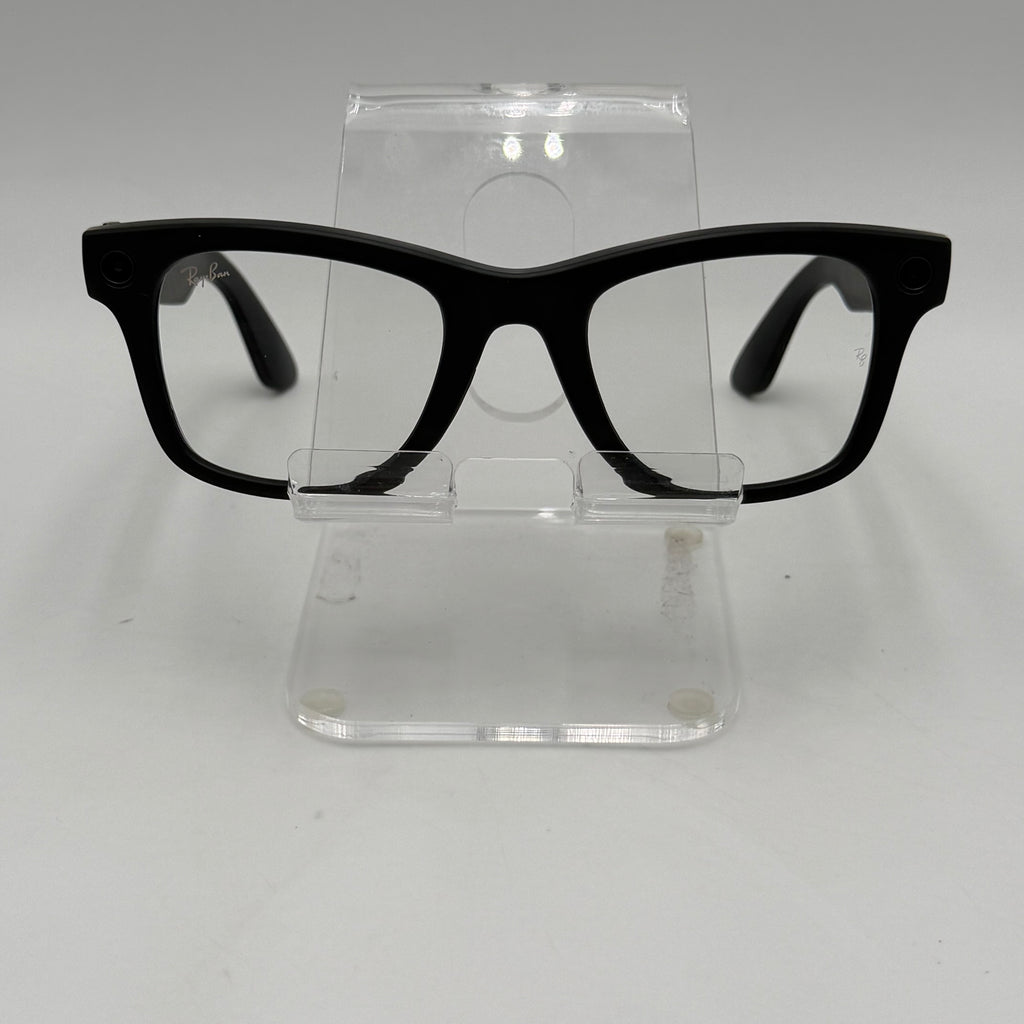 Ray-Ban Meta Wayfarer RW4012 Gen 2 Shiny Black AI Smart Glasses w/ Charging Case