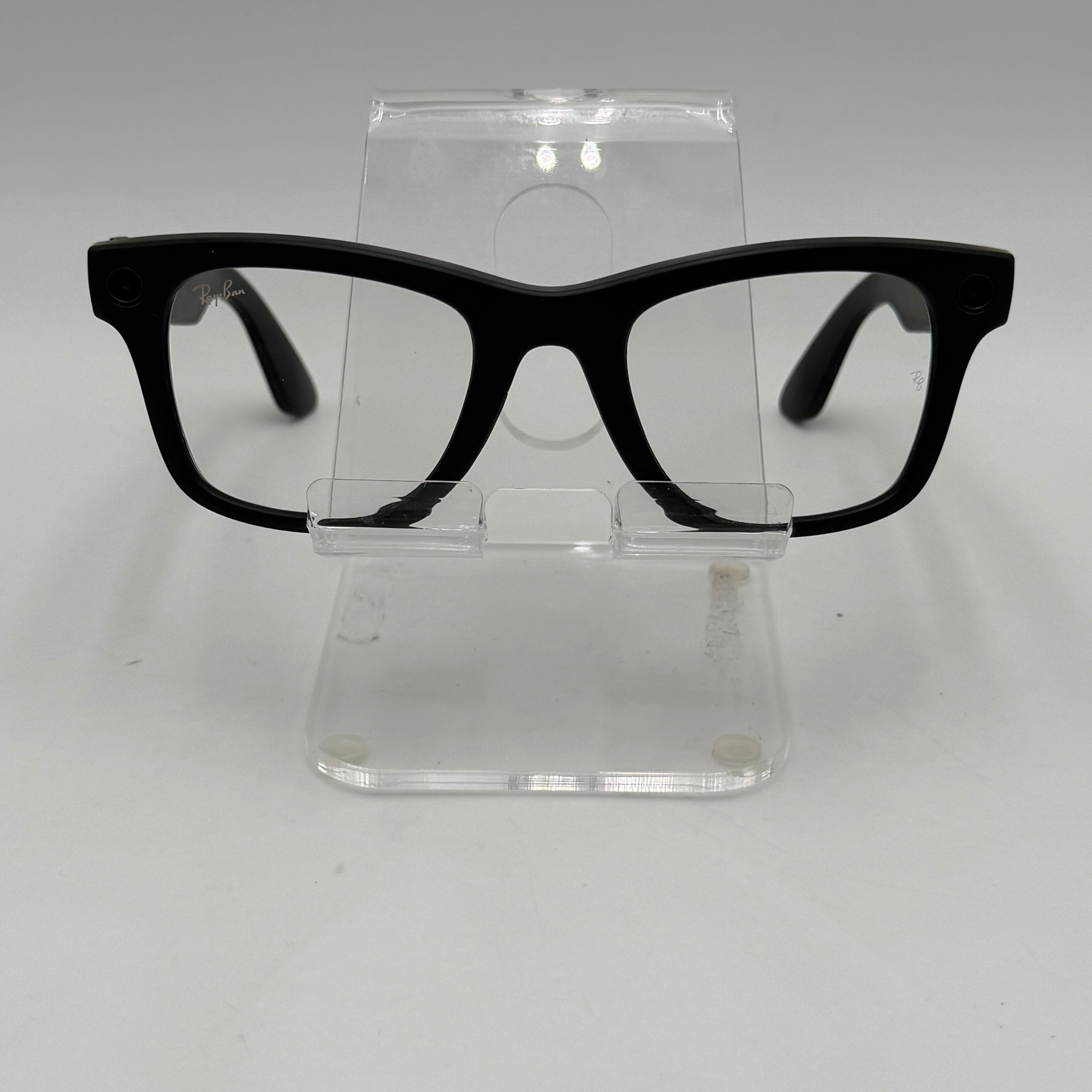 Ray-Ban Meta Wayfarer RW4012 Gen 2 Shiny Black AI Smart Glasses w/ Charging Case