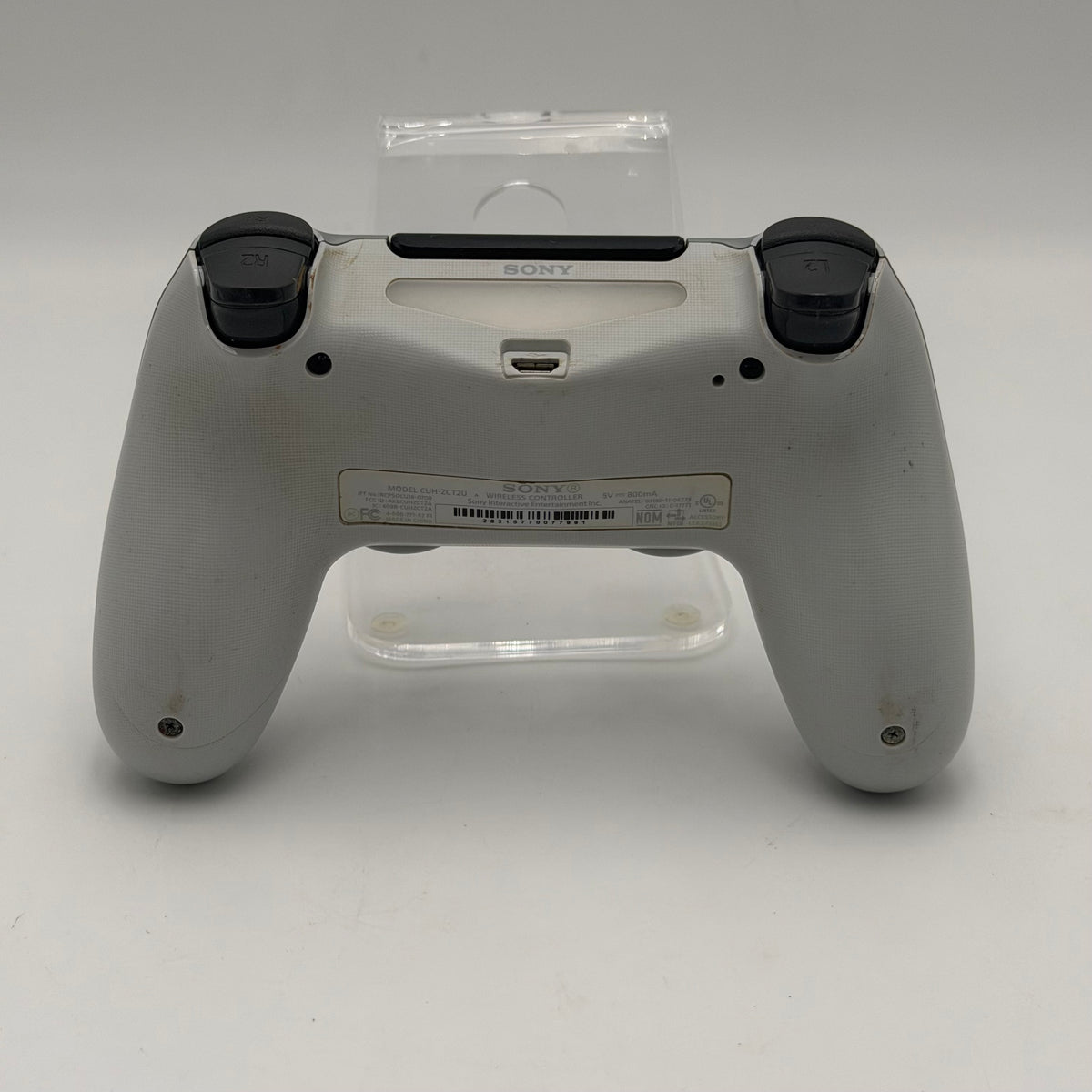 Sony PS4 CUH-ZCT2U Game Controller Silver stick drift
