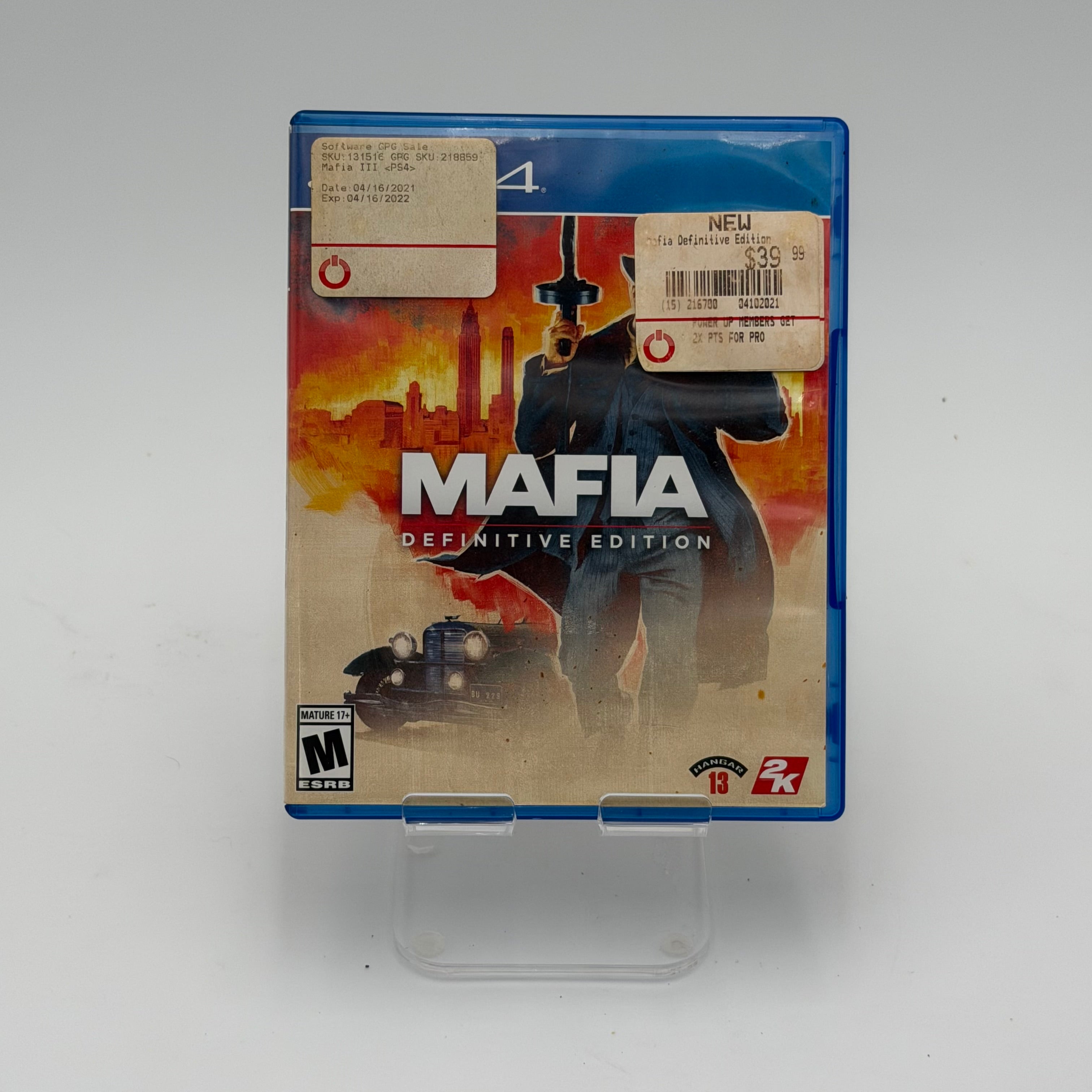Mafia: Definitive Edition (Sony PlayStation 4, 2020) - Complete