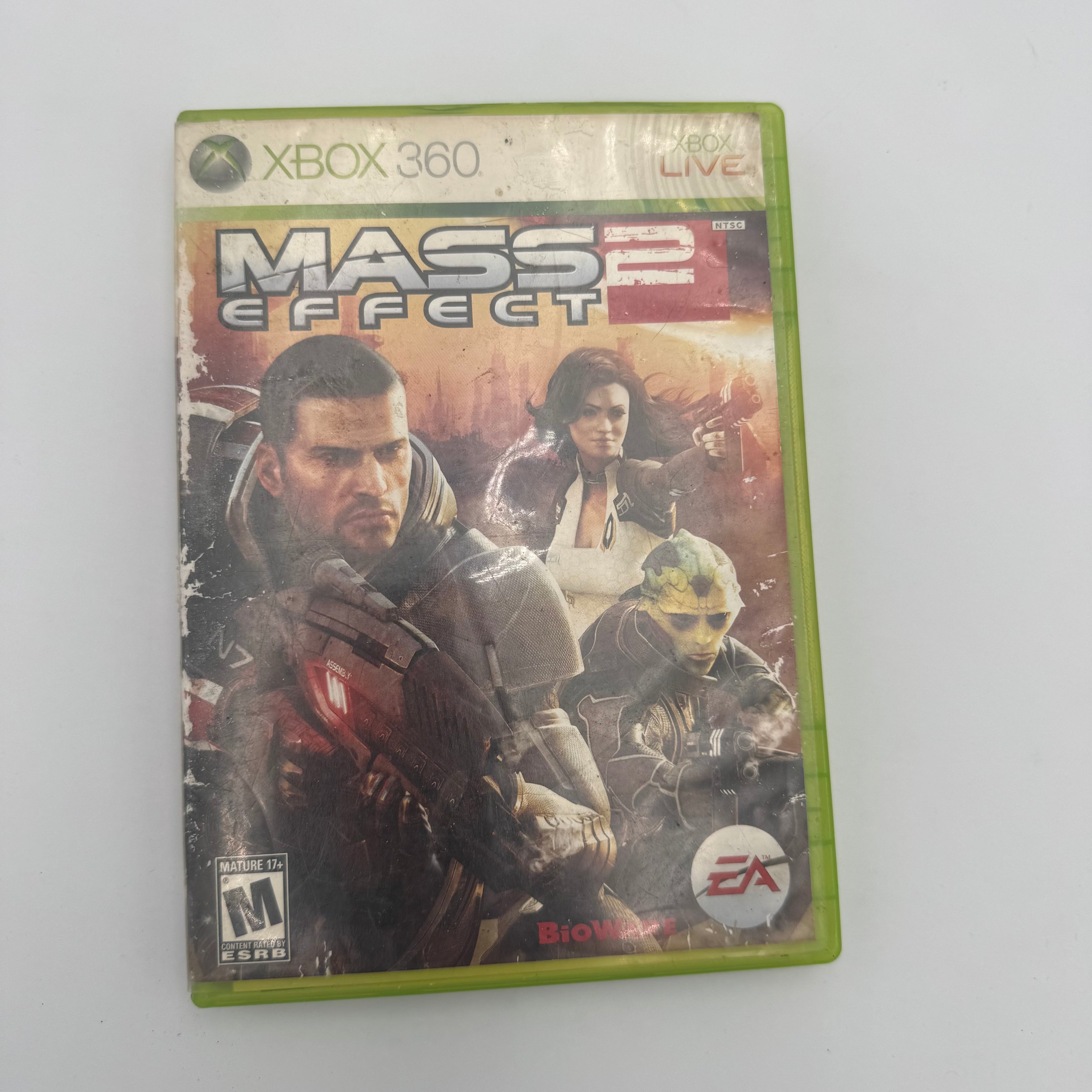 Mass Effect 2 (Xbox 360) Complete w/ Inserts CIB 2 Disc Set TESTED