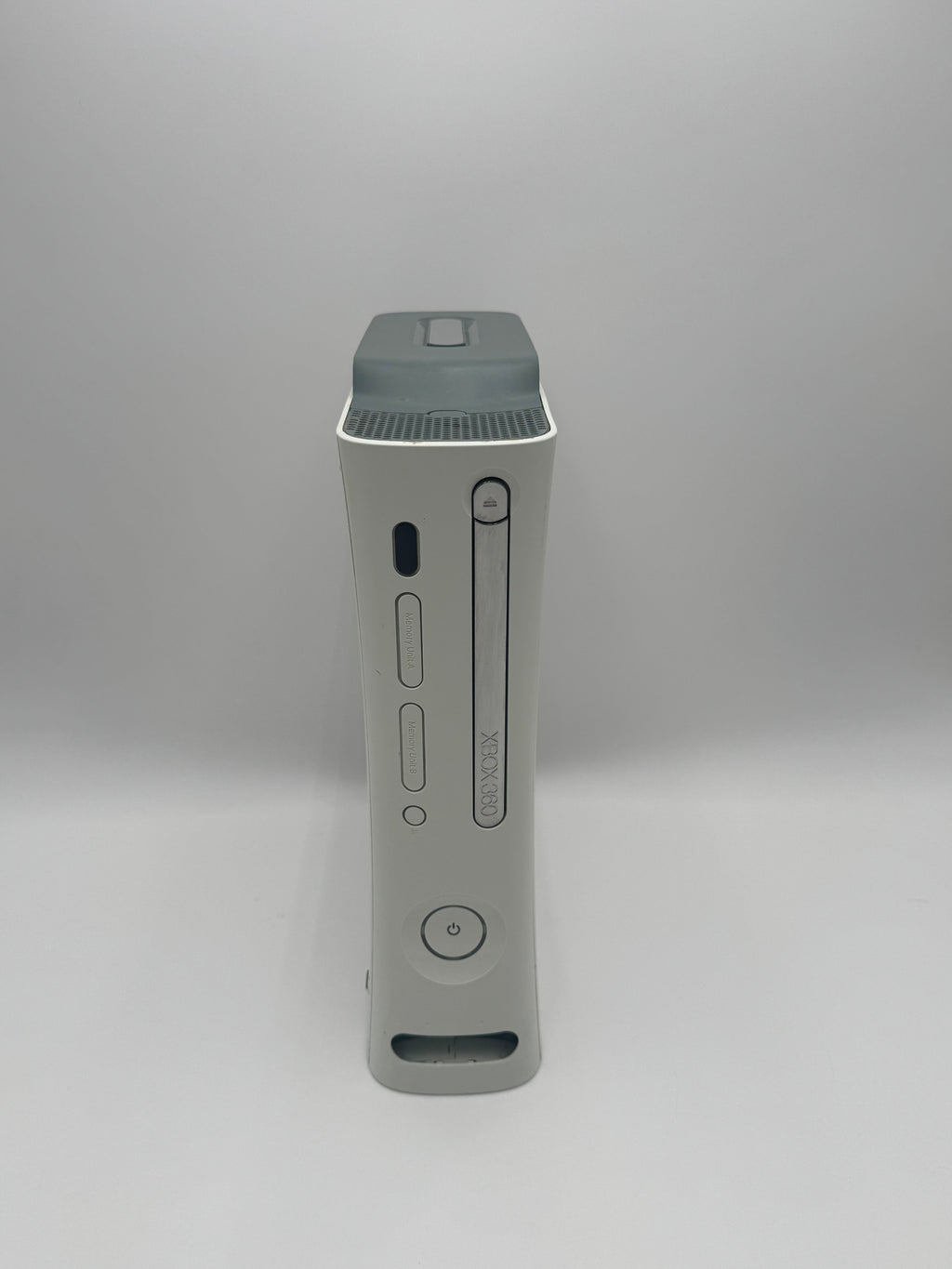 Untested Microsoft Xbox 360 (2005) White Video Game System - 128GB Console Only