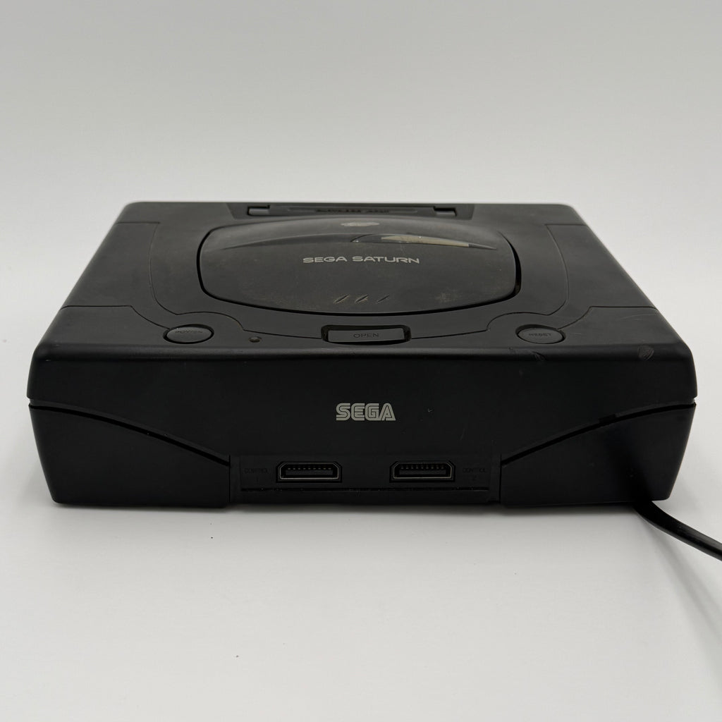 Sega Saturn 1994 Video Game Console - Black, Broken, For Parts