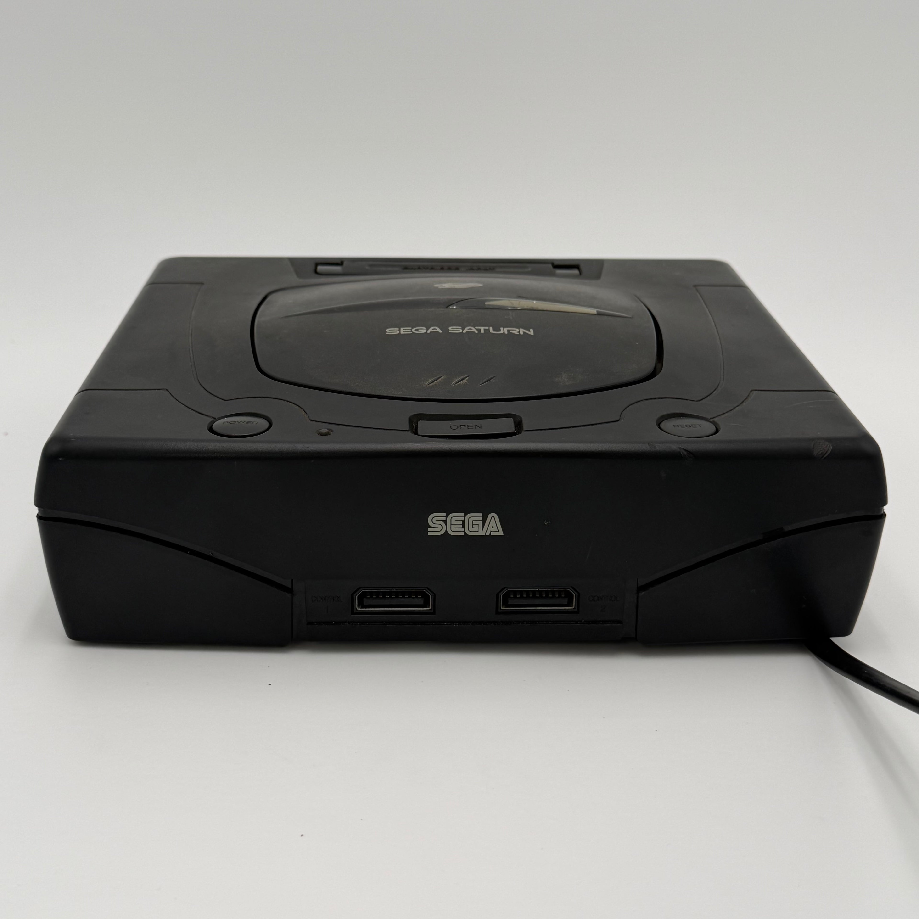 Sega Saturn 1994 Video Game Console - Black, Broken, For Parts