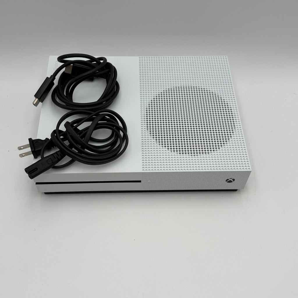 Microsoft Xbox One S 500GB Console -With Box, Cables - Excellent Condition