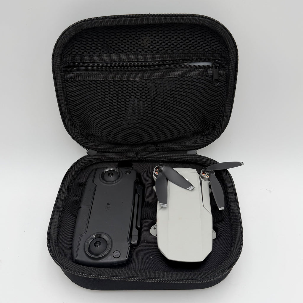 DJI MAVIC MINI DRONE UNBOUND 1 BATTERY ONLY 1 CABLE CONTROLLER CASE BLADE GUARDS