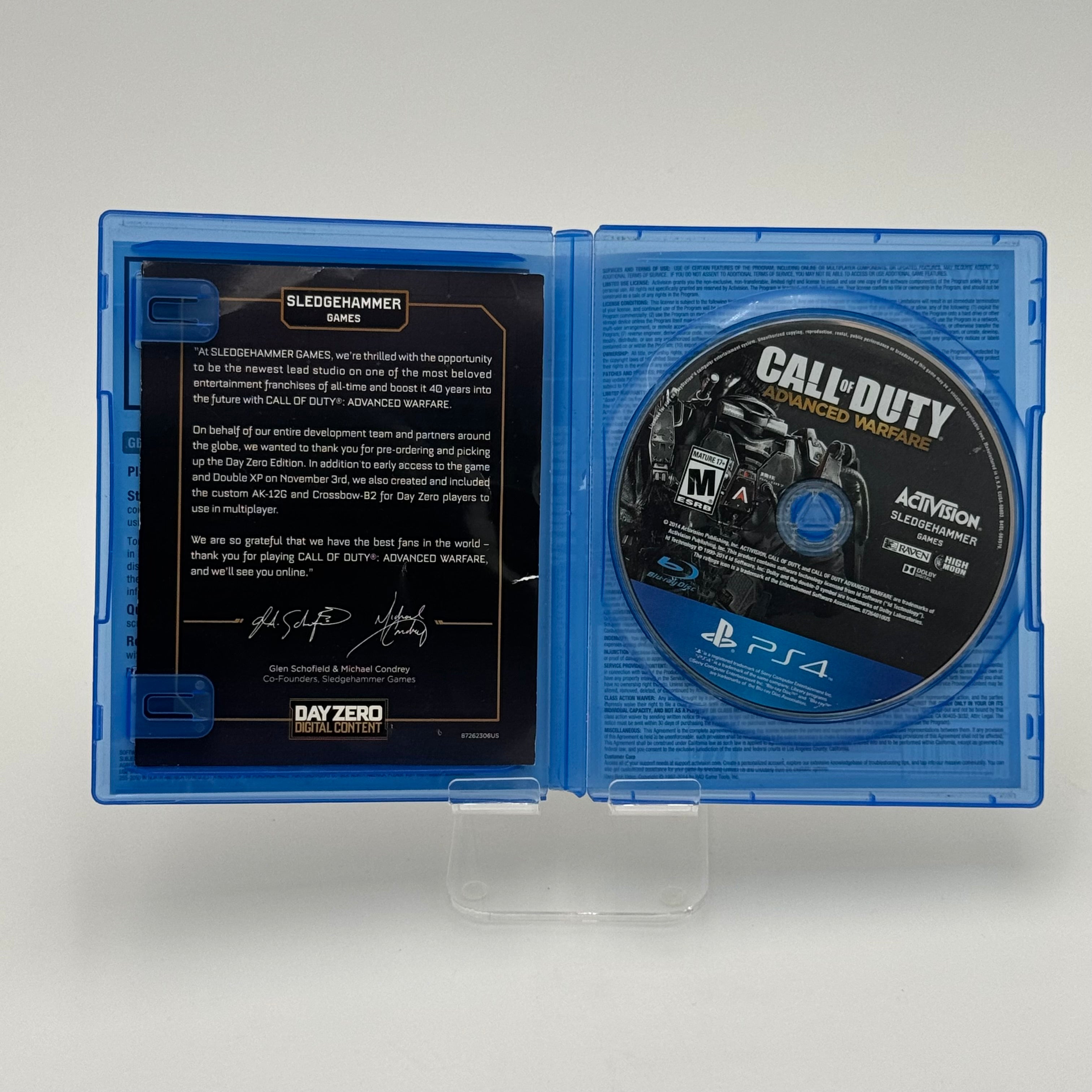 Sony PlayStation 4 Call of Duty: Advanced Warfare [Day Zero] Video Game