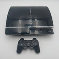 Sony PlayStation 3 PS3 Fat 80GB CECHE01 Console Bundle w/ Controller - Good Condition