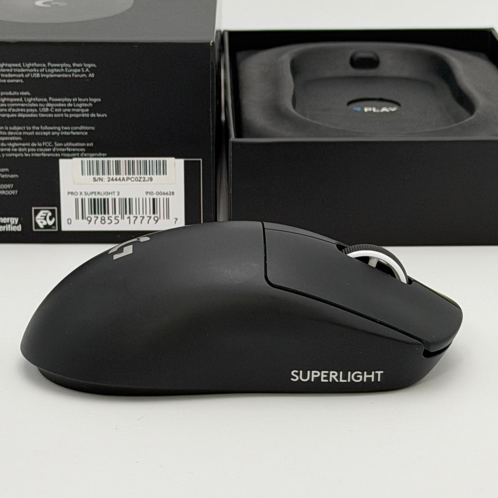 Logitech G PRO X Superlight 2 Wireless Gaming Mouse - Black No USB