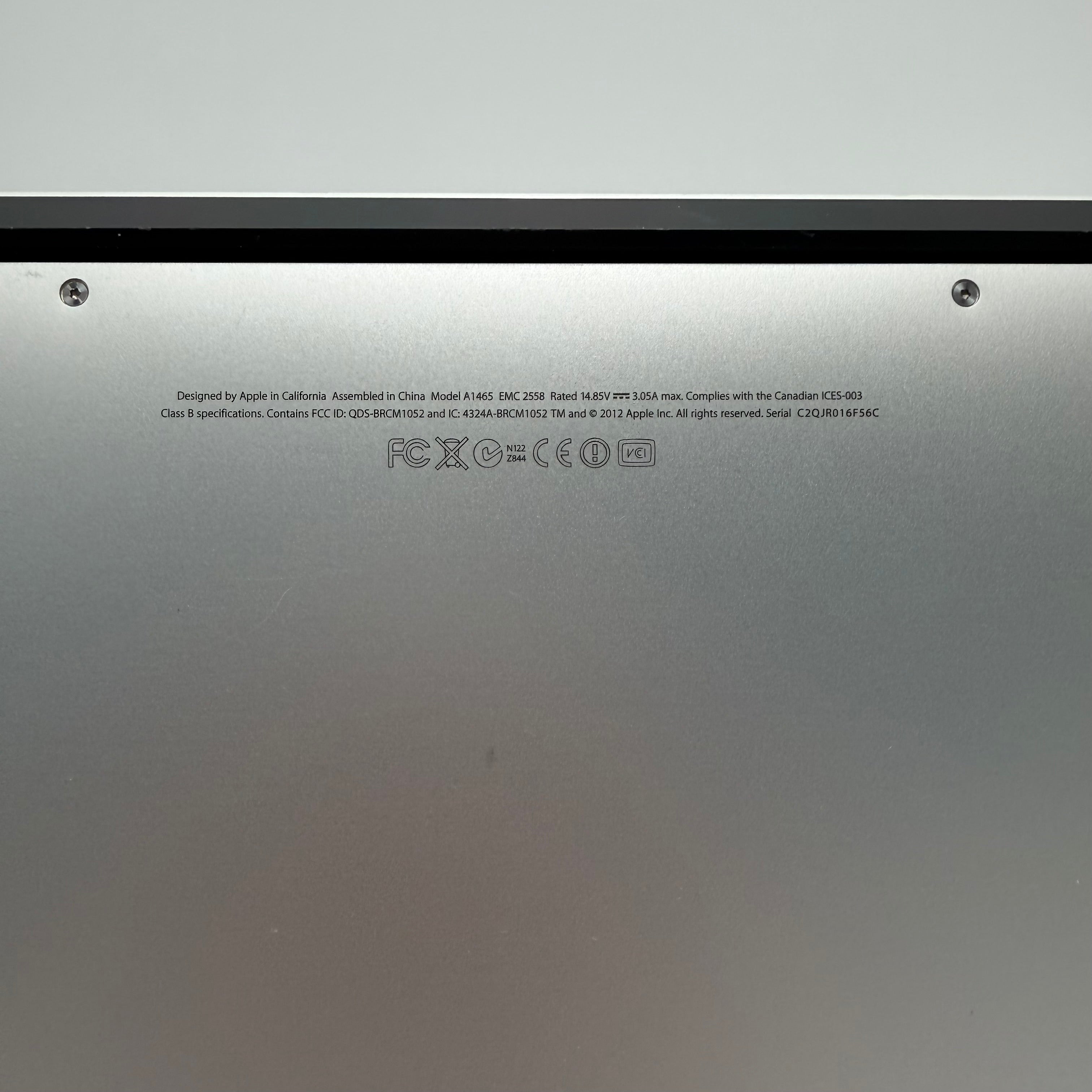 Apple MacBook Air 11" A1465 2012 4GB 128GB Core i5 1.7GHz