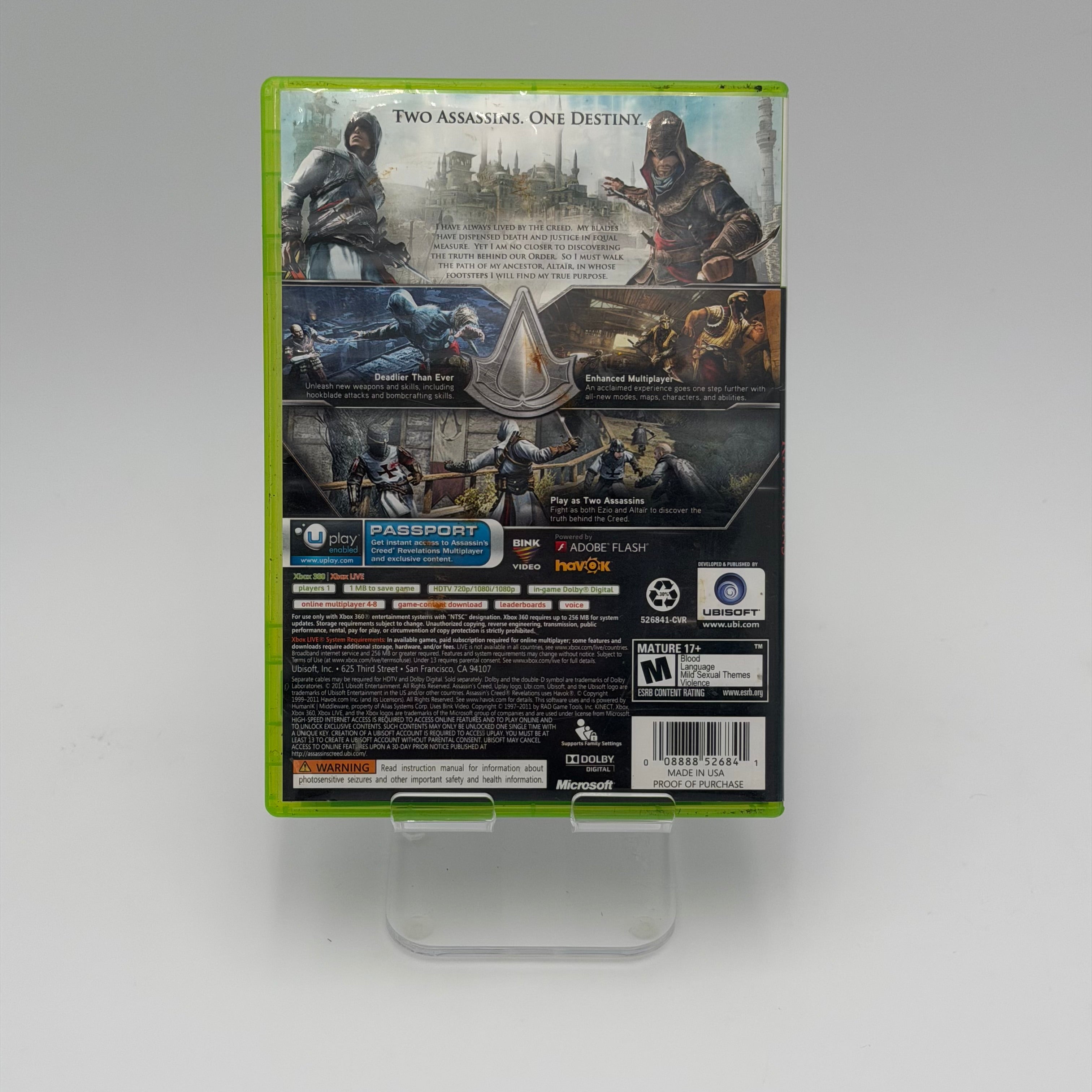 Assassin's Creed: Revelations (Microsoft Xbox 360, 2011) CIB