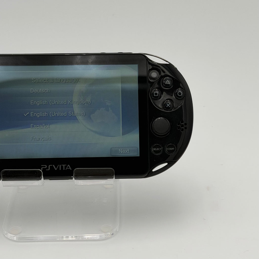Sony PlayStation Vita Slim (PCH-2001) Black 128GB Handheld Game Console