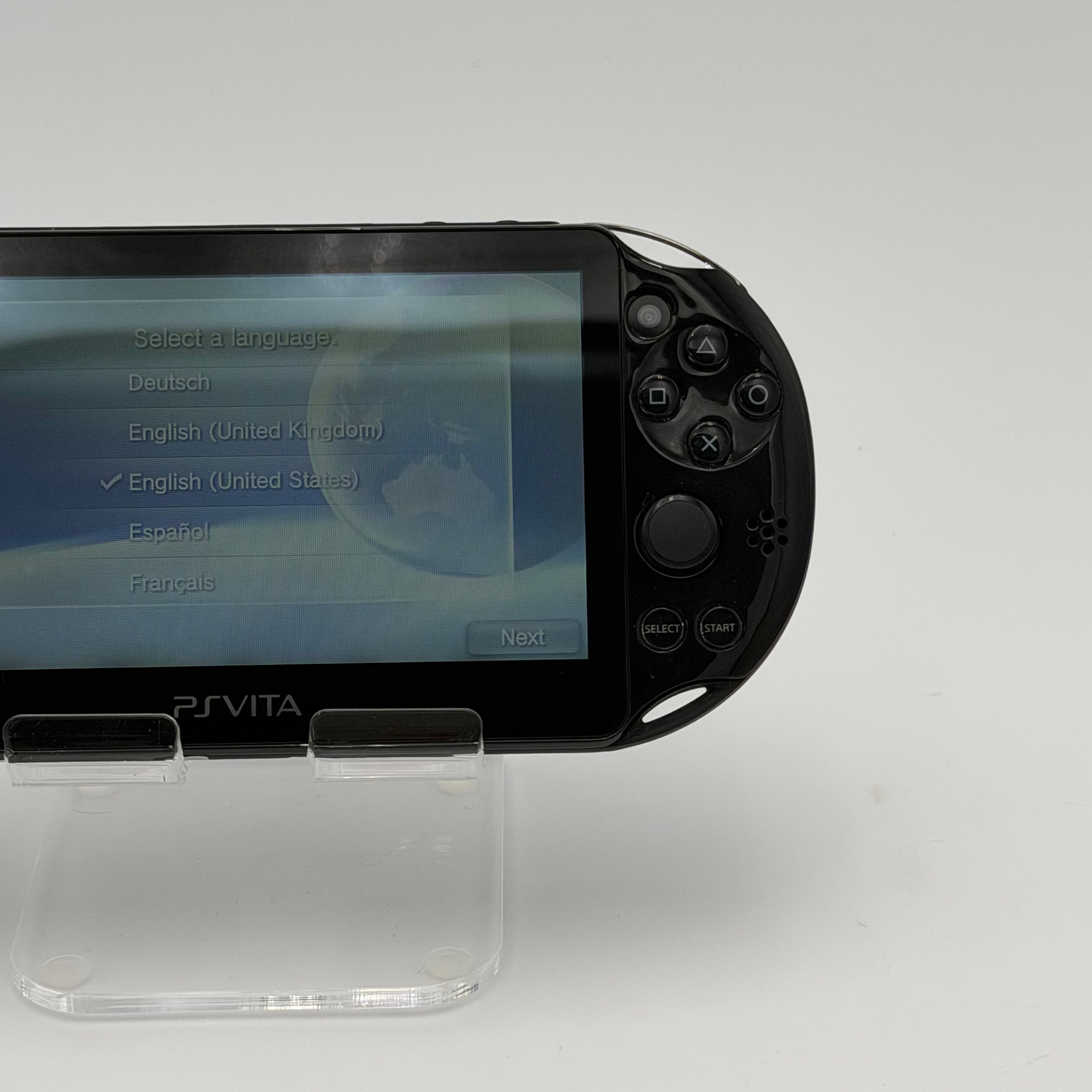 Sony PlayStation Vita Slim (PCH-2001) Black 128GB Handheld Game Console