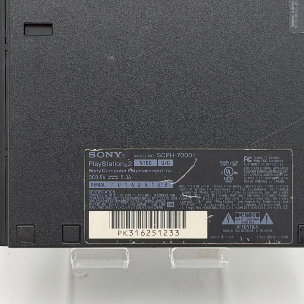 Sony PlayStation 2 Slim SCPH-70001 Video Game System - Read