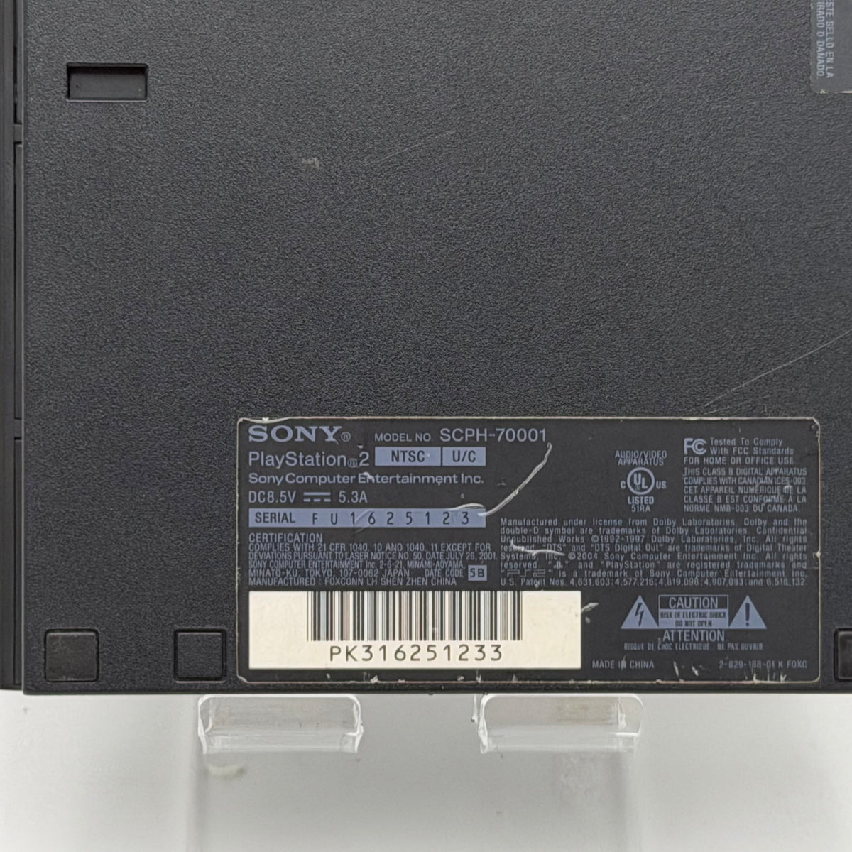 Sony PlayStation 2 Slim SCPH-70001 Video Game System - Read