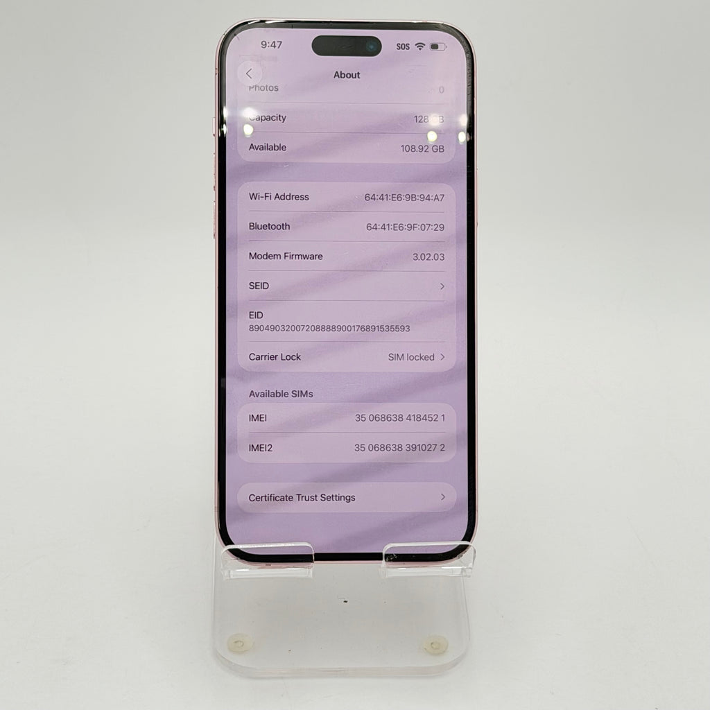 Apple iPhone 15 Plus 128GB Pink -ATT
