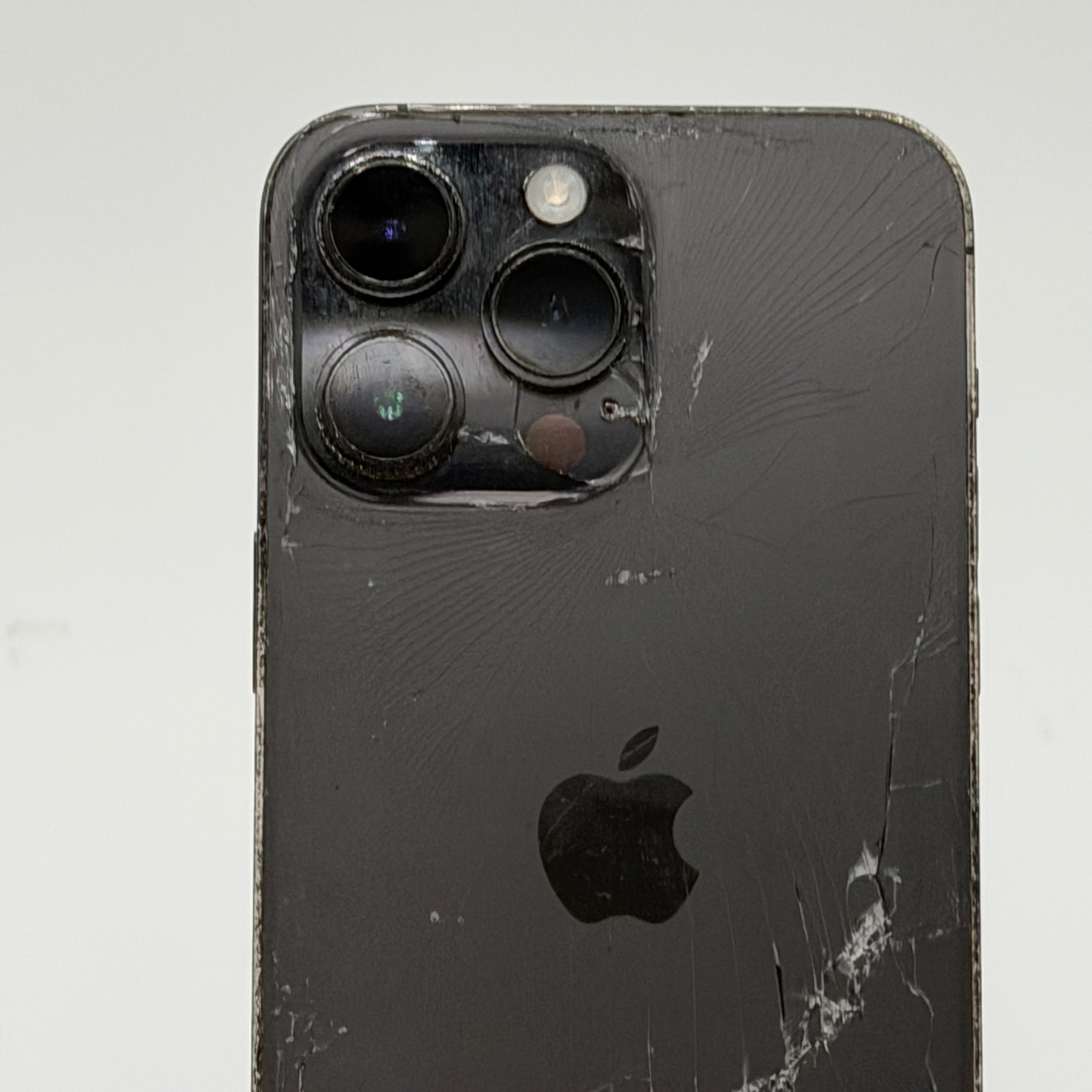 Apple iPhone 14 Pro Max 128GB (UNLOCKED) Black - 78% 🔋 Cracked Back