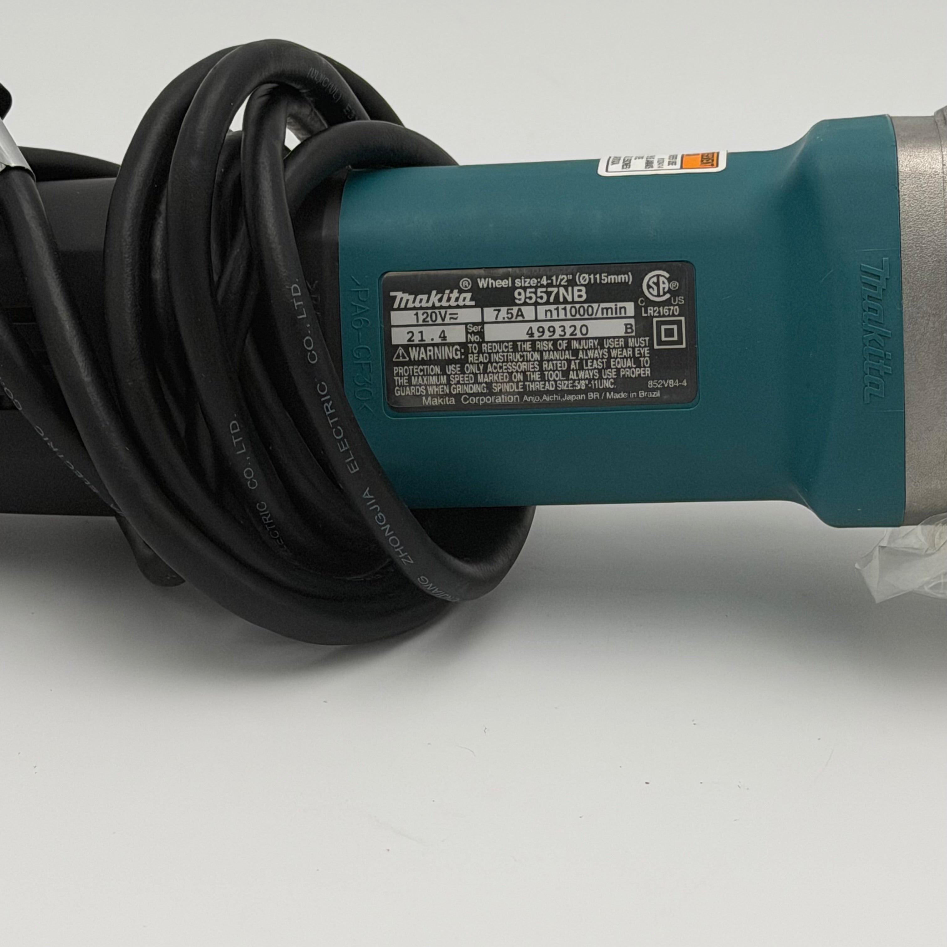 Makita 9557NB 4-1/2" Wheel Power Tool