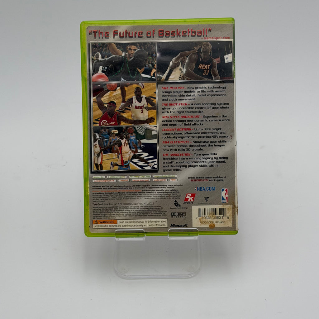 Xbox 360 NBA 2K6 Video Game - Shaq  Cover