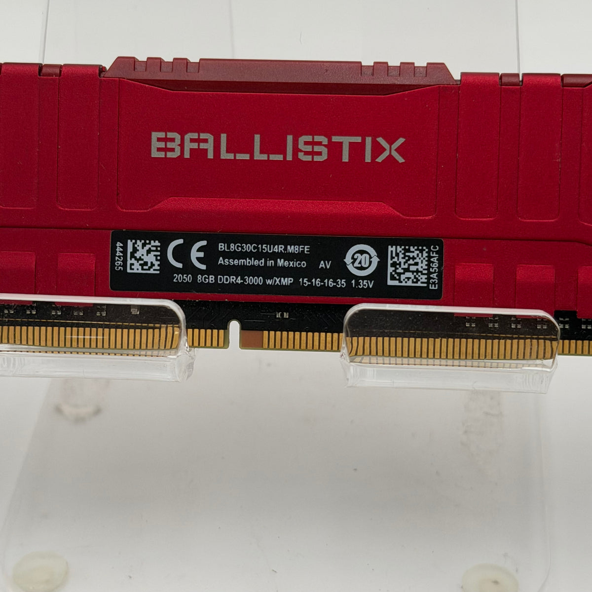 Crucial Ballistix 8GBx1 DDR4-3000 Black Used A