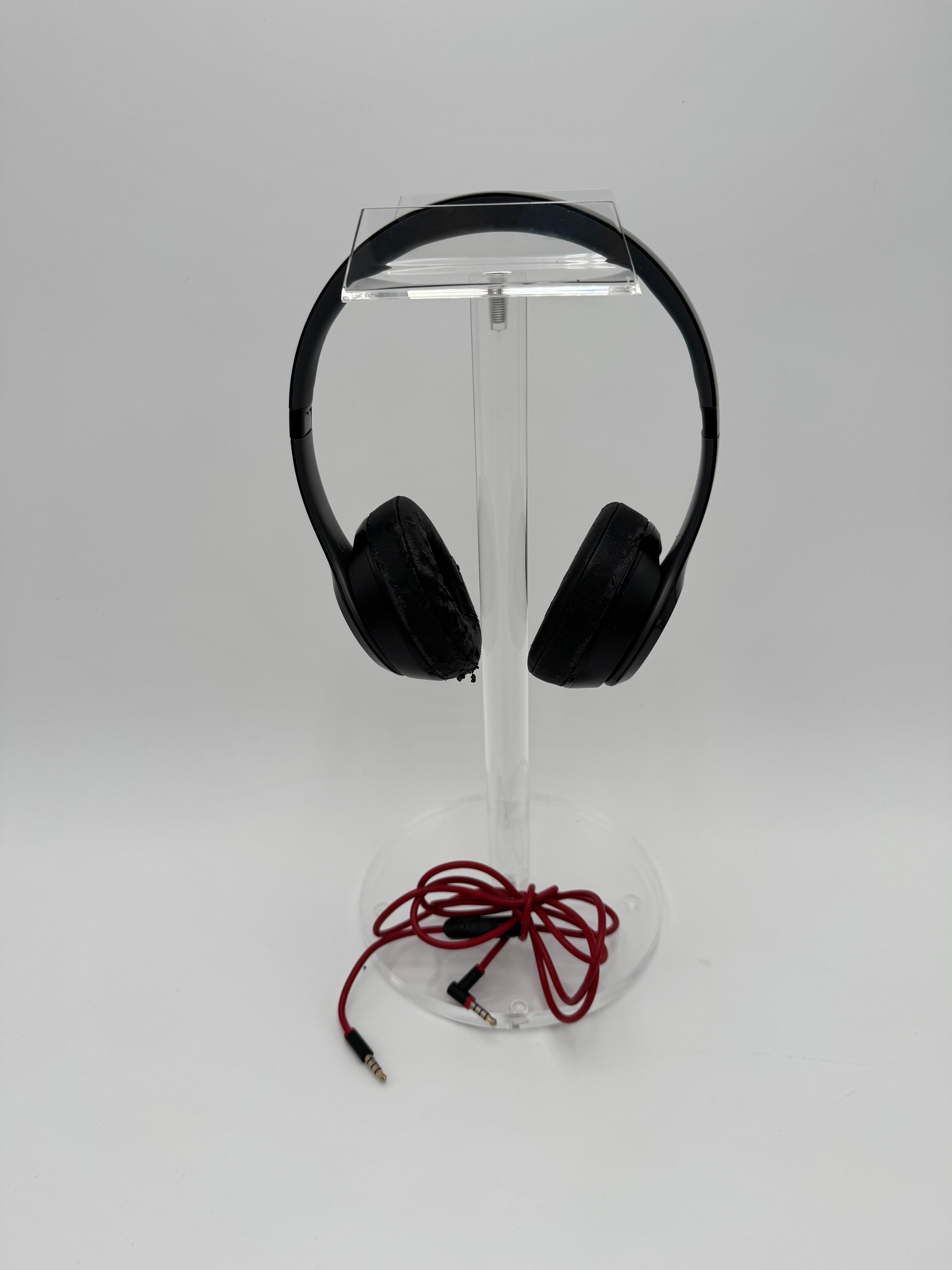 Beats Solo 2 Black Headphones - For Parts - Serial FL7Q127LG747