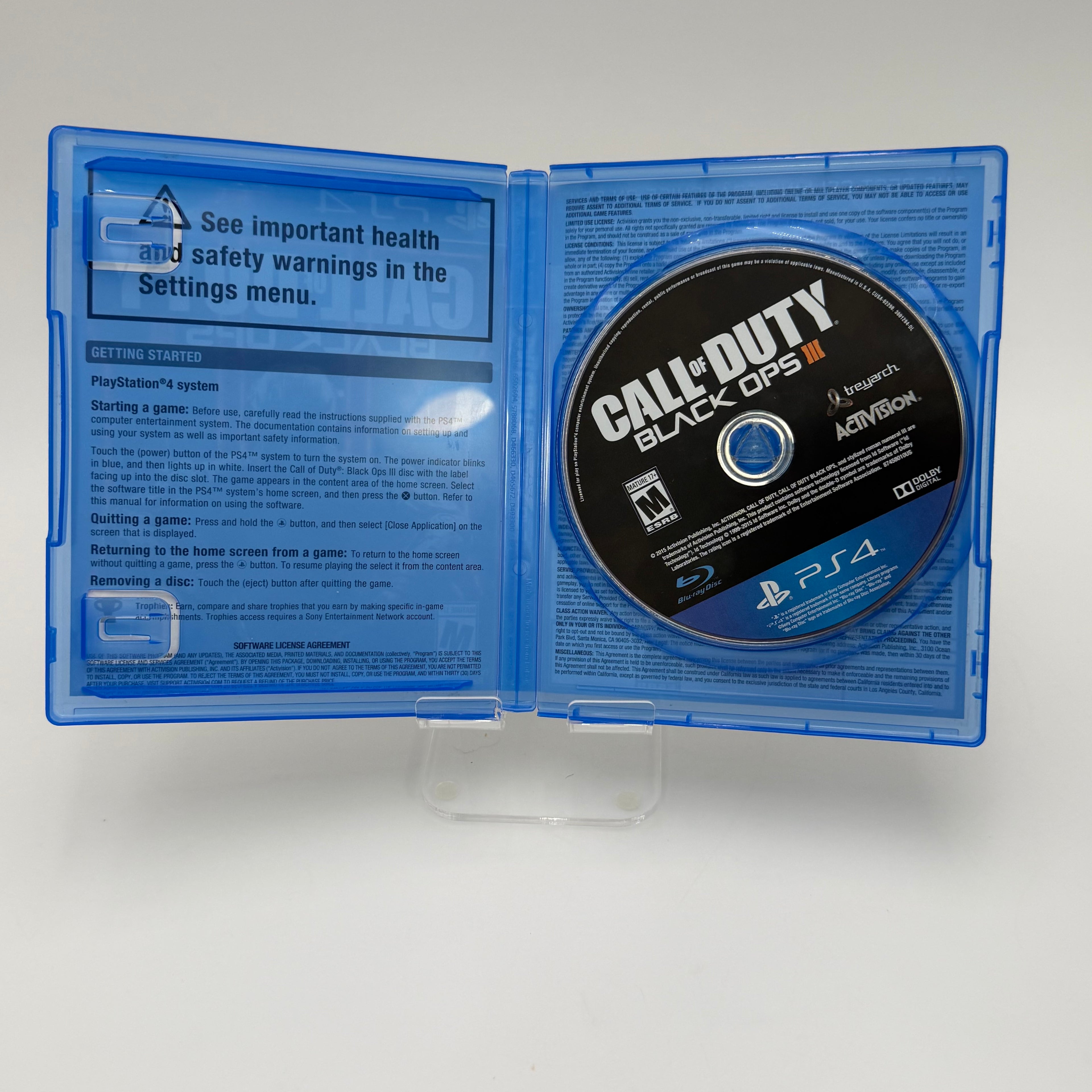 Call Of Duty: Black Ops III (Sony PlayStation 4, 2015) PS4