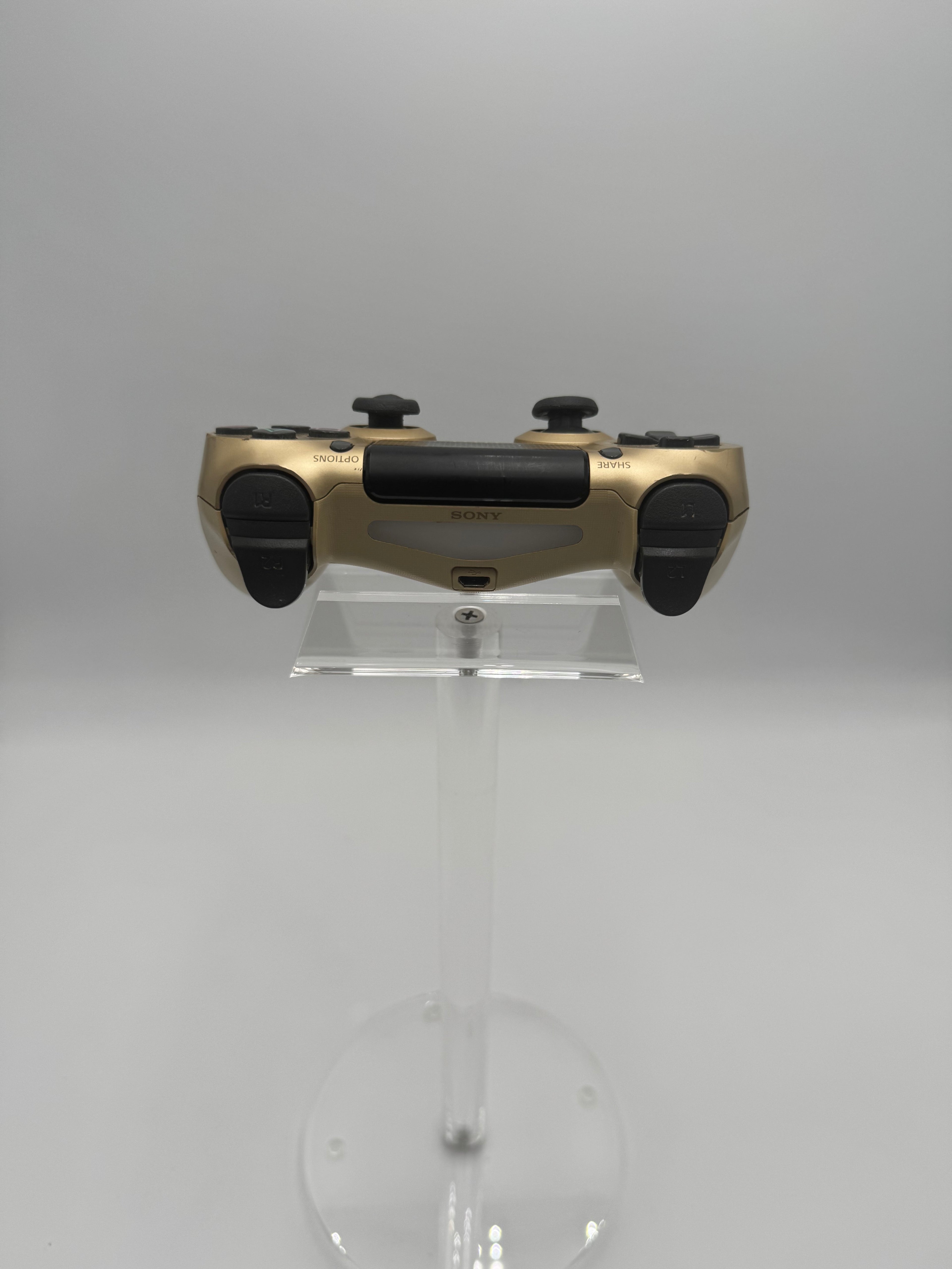 Sony PS4 CUH-ZCT2U Wireless Game Controller - Gold Broken Stick Drift