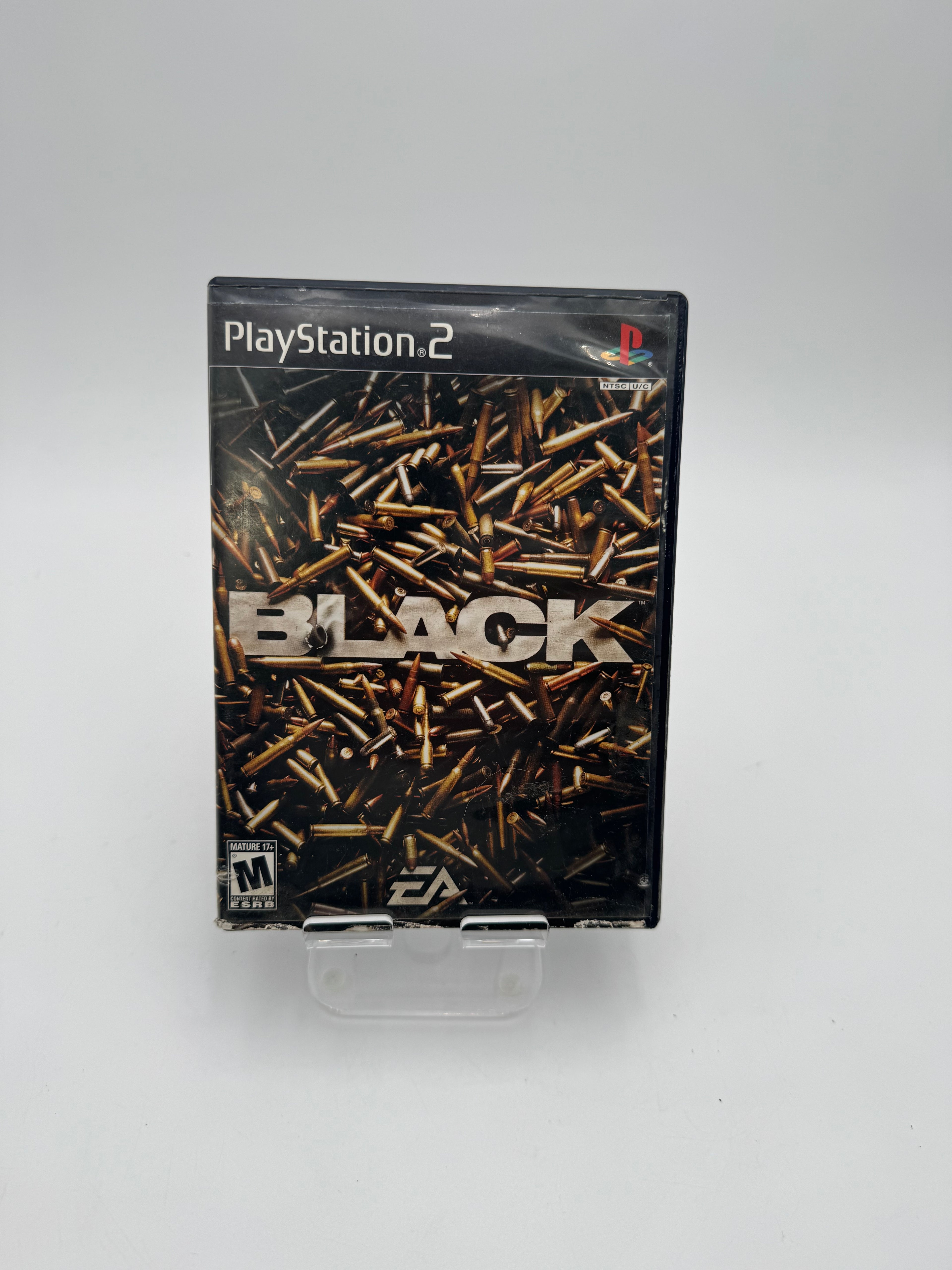 PlayStation 2 Black Video Game Used With Box