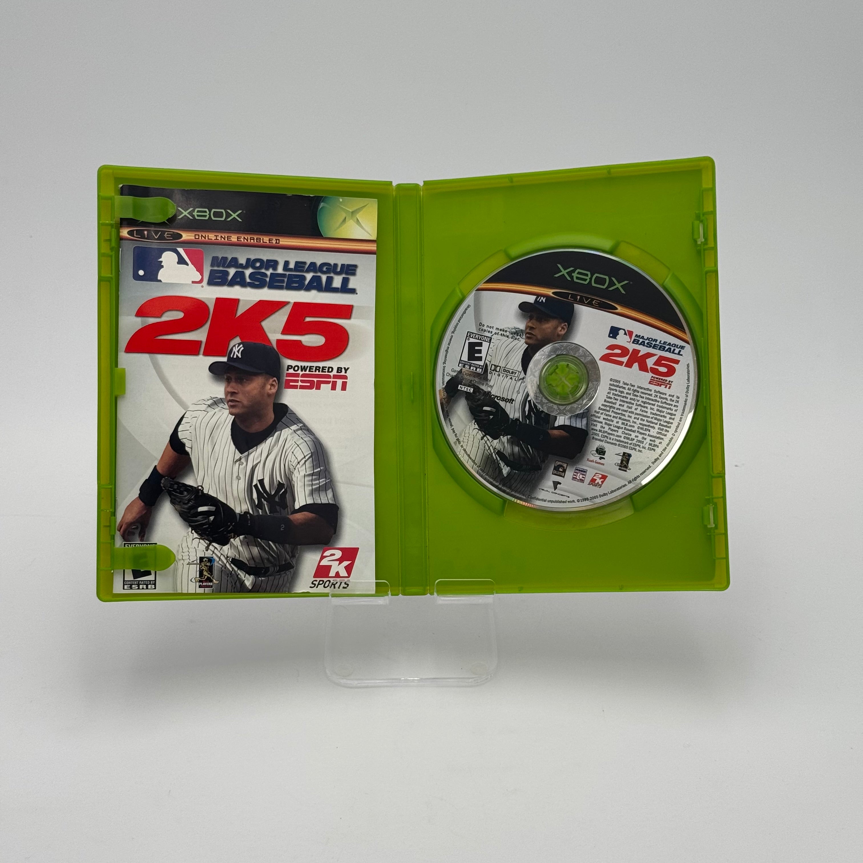 Xbox Major League Baseball 2K5 Video Game - Used