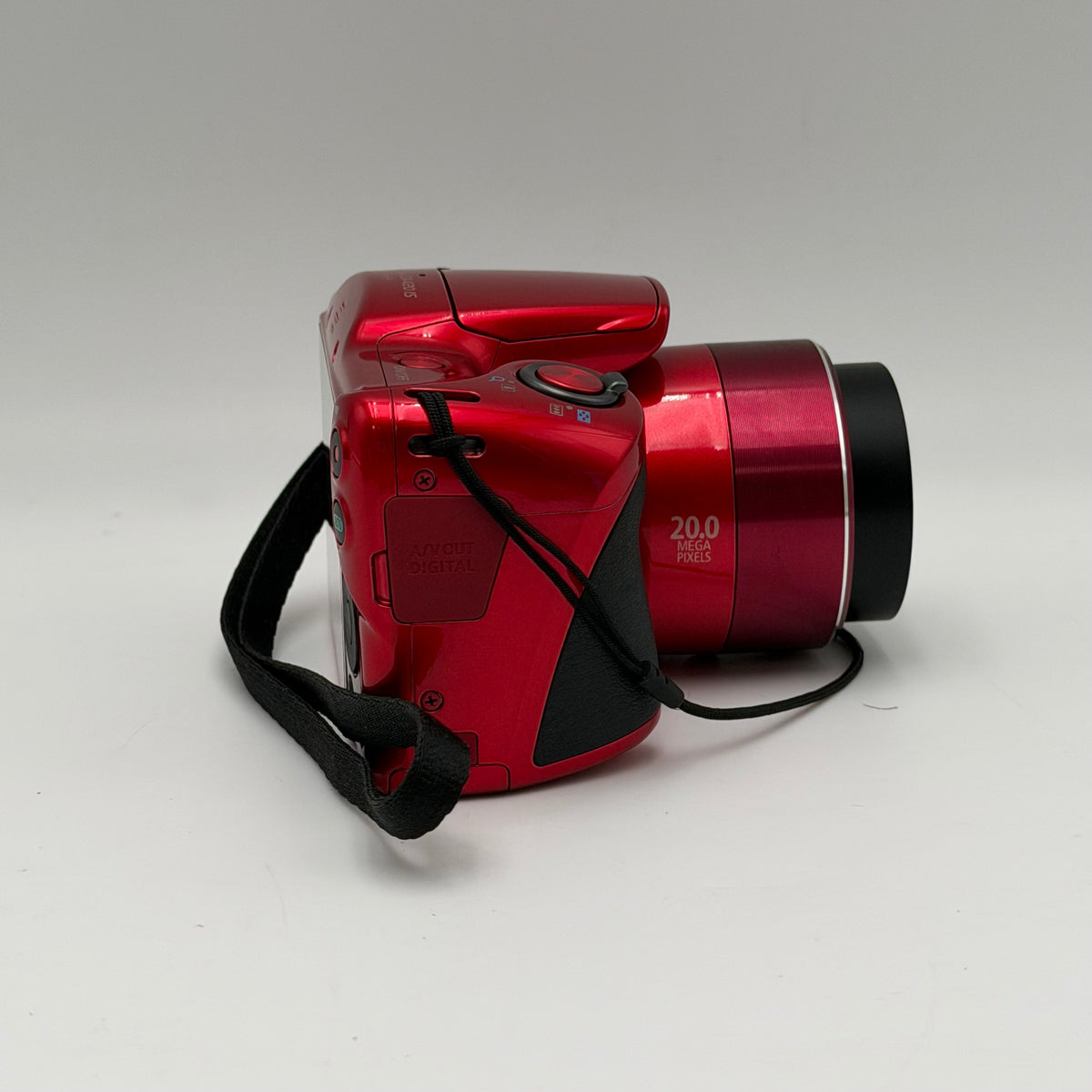 Canon PowerShot SX420 IS Digital Camera Red Used - A