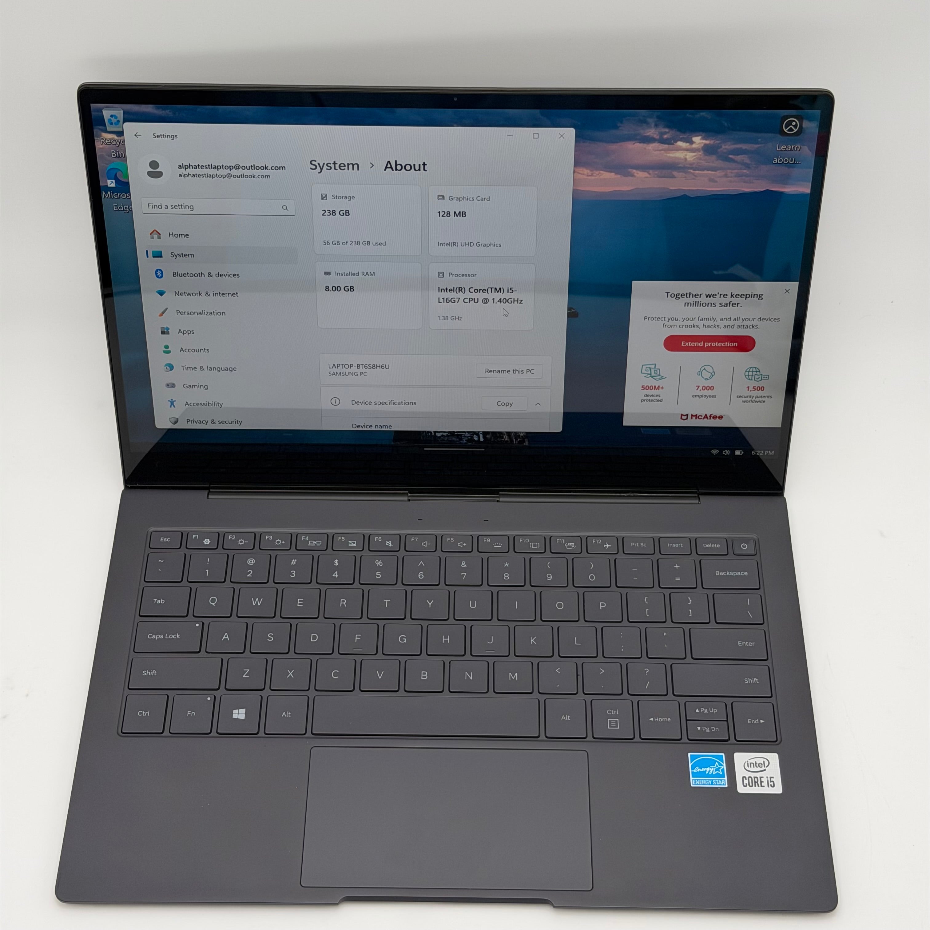 Samsung Galaxy Book S i5