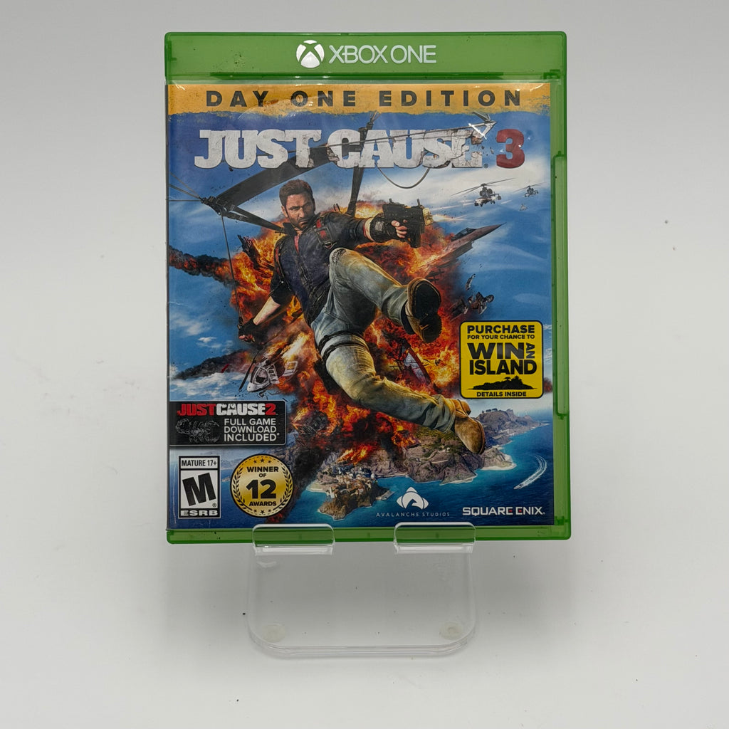 Just Cause 3: Day One Edition (Microsoft Xbox One, 2015) - Complete