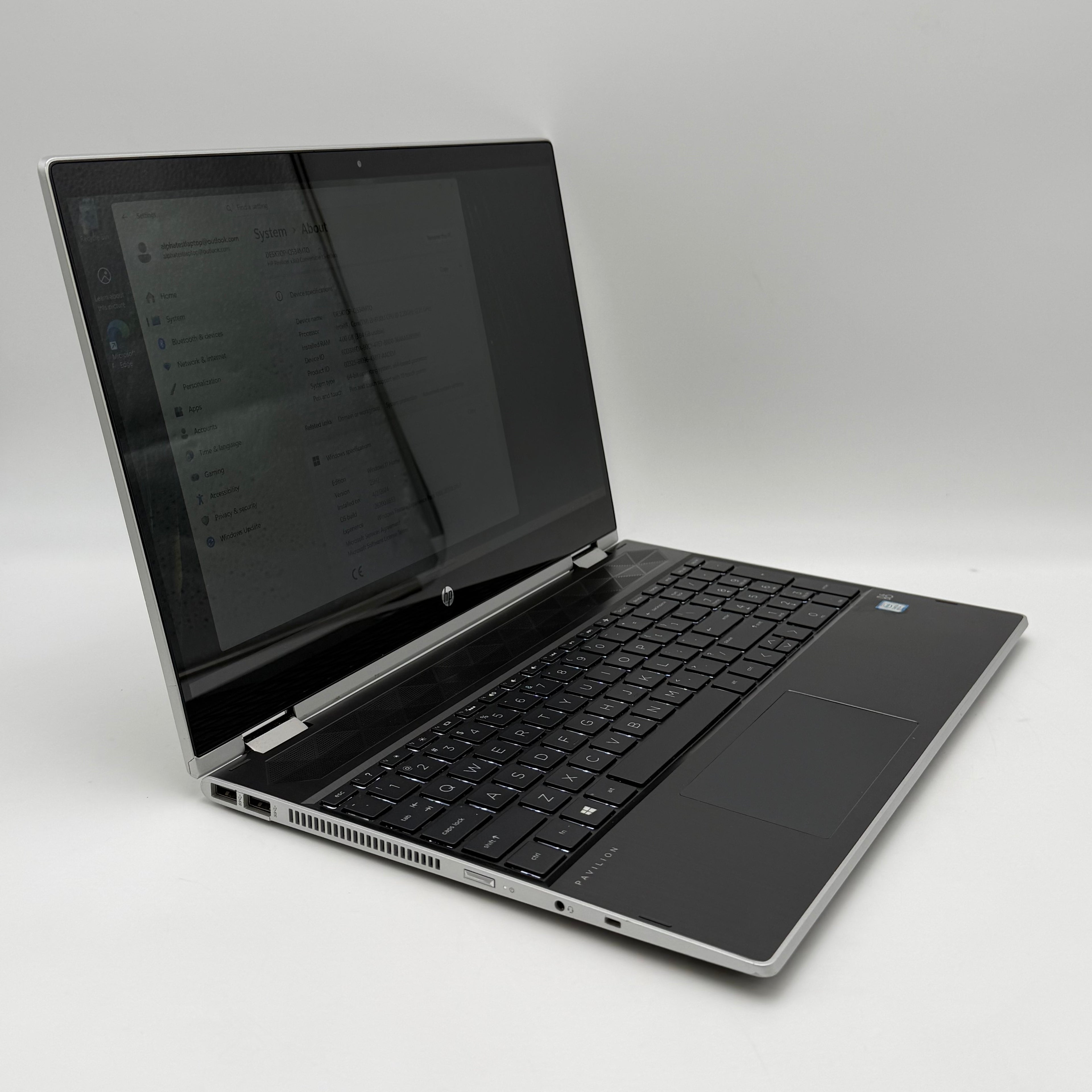 NY09-59185 HP Pavilion x360 15-cr0037wm Laptop