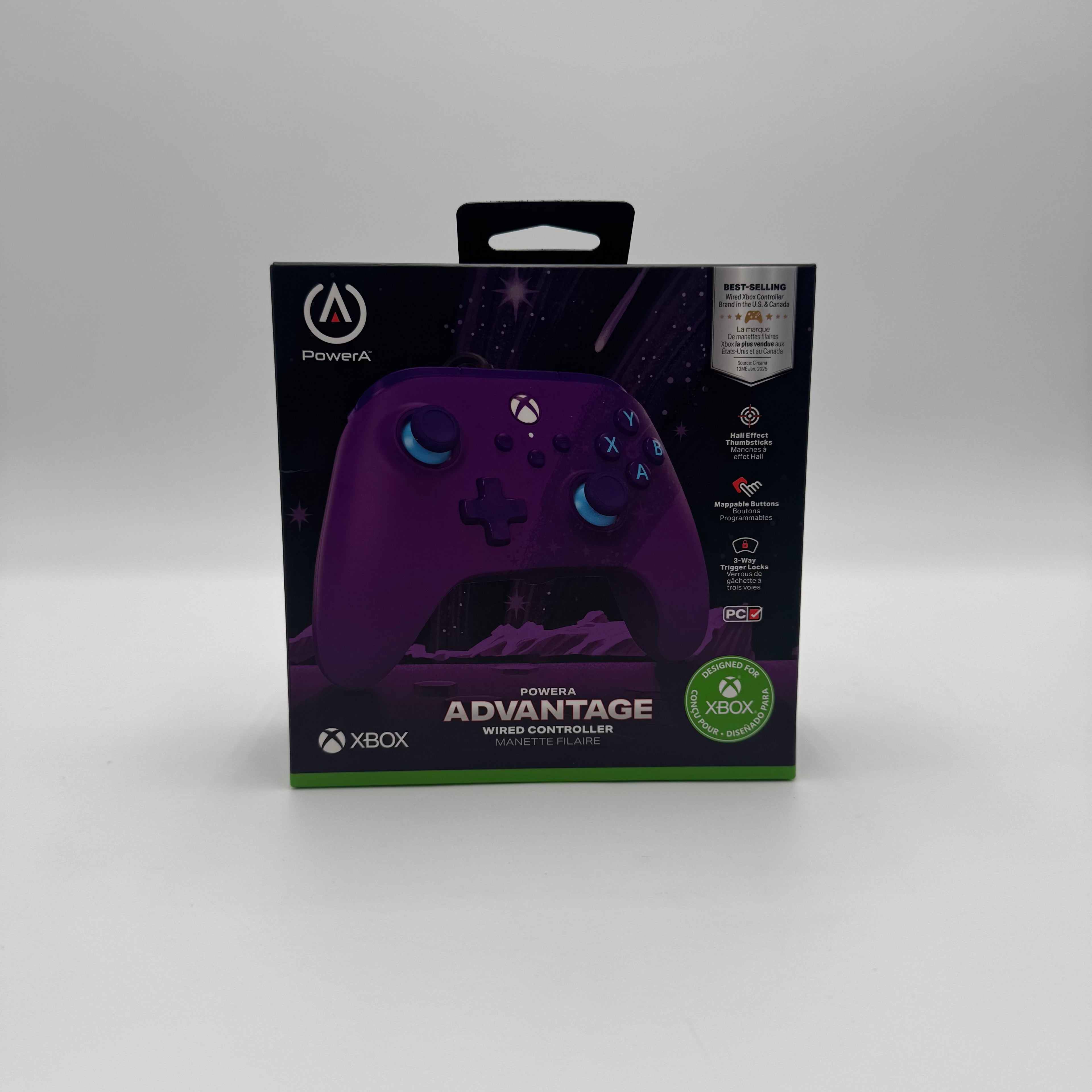PowerA Advantage Wired Controller for Xbox Series X|S - Celestial Purple