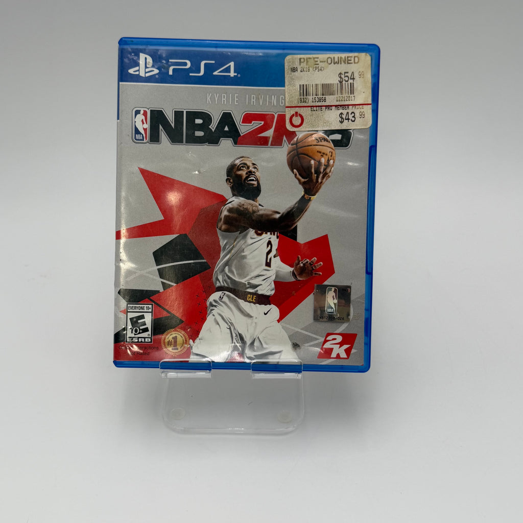 NBA 2K18 PS4 For Sony PlayStation 4 2K Video Game and Game Case