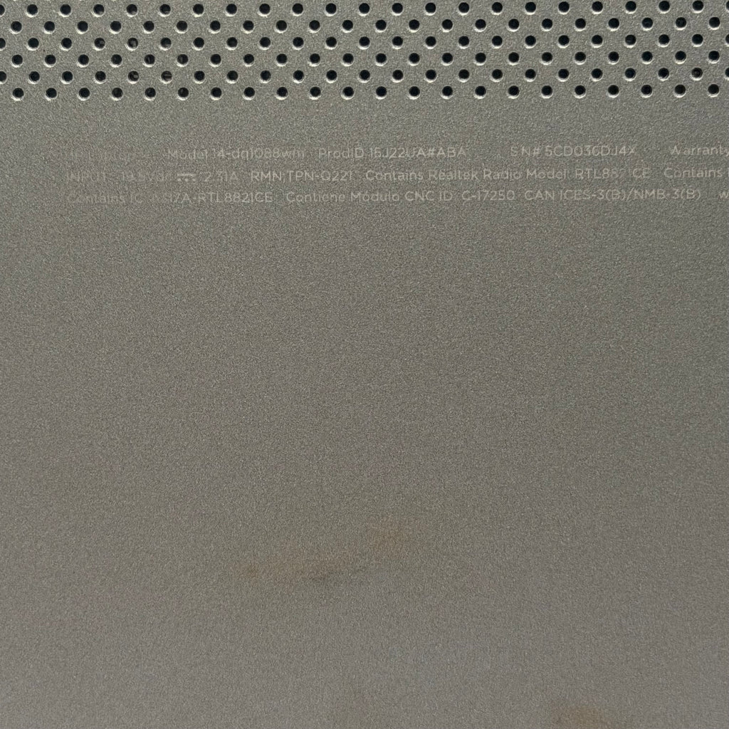 HP 14-DQ1088WM i5 8GB 1256GB