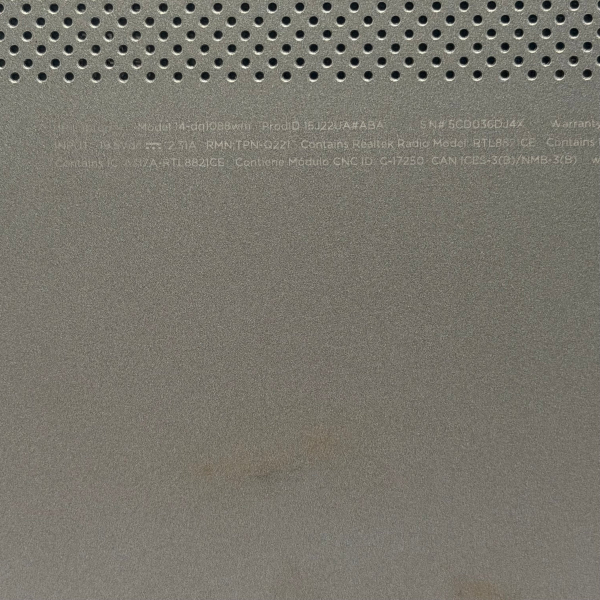 HP 14-DQ1088WM i5 8GB 1256GB