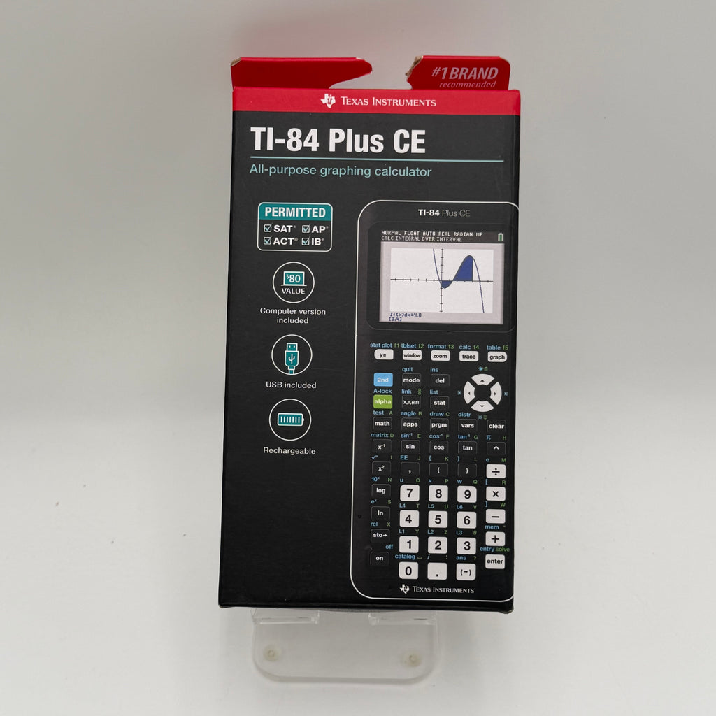 Texas Instruments TI-84 Plus CE Python Graphing Calculator - New In Box Black