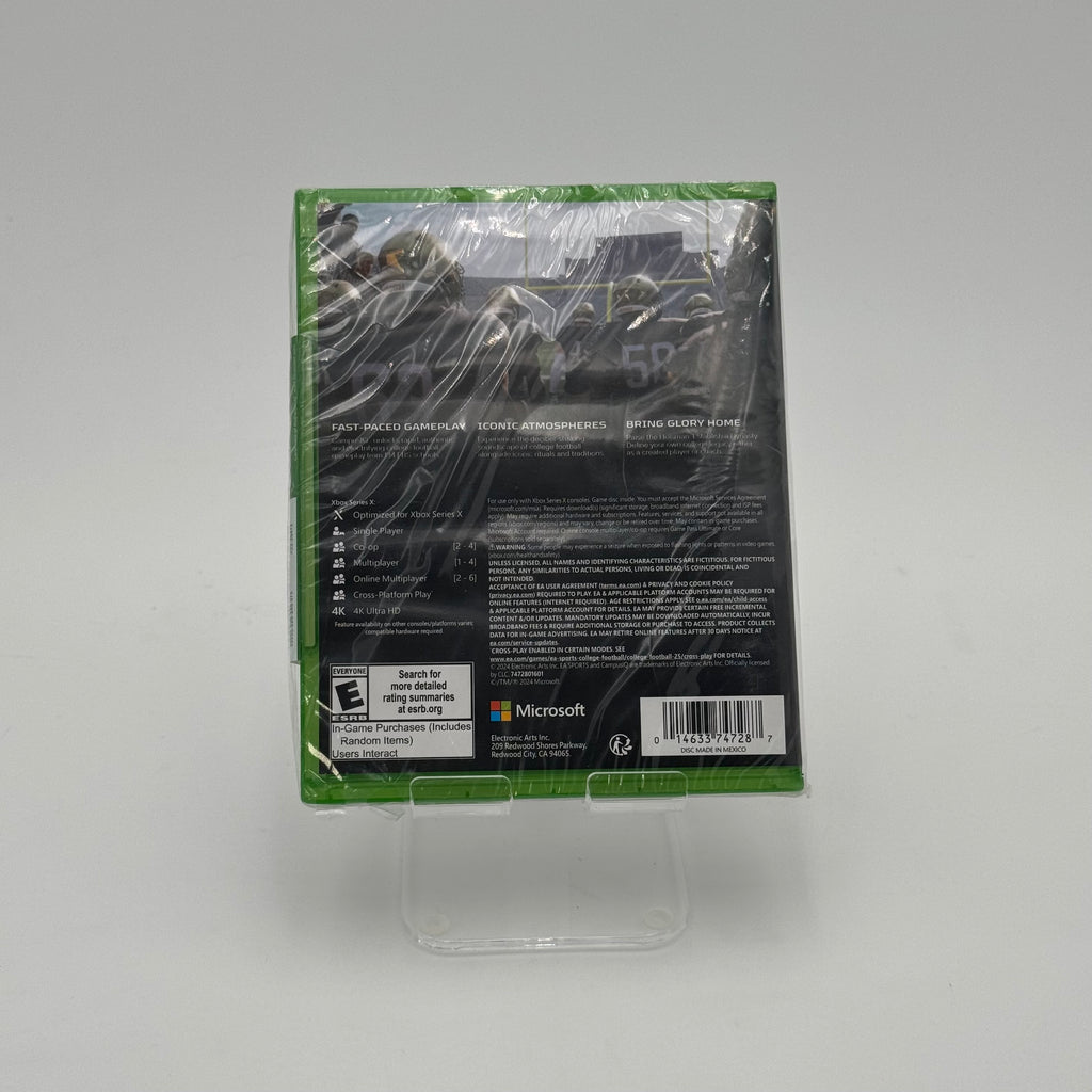 EA Sports College Football 25 for Xbox Series X - New in Box
