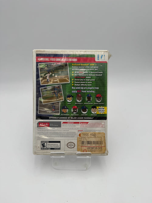Backyard Baseball 09 Nintendo Wii - Used C Case Manual Inserts