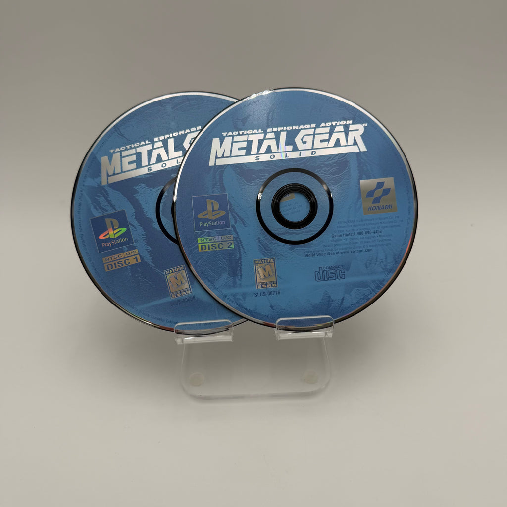 PlayStation 1 Metal Gear Solid - 2 Disc - Used - B Cartridge