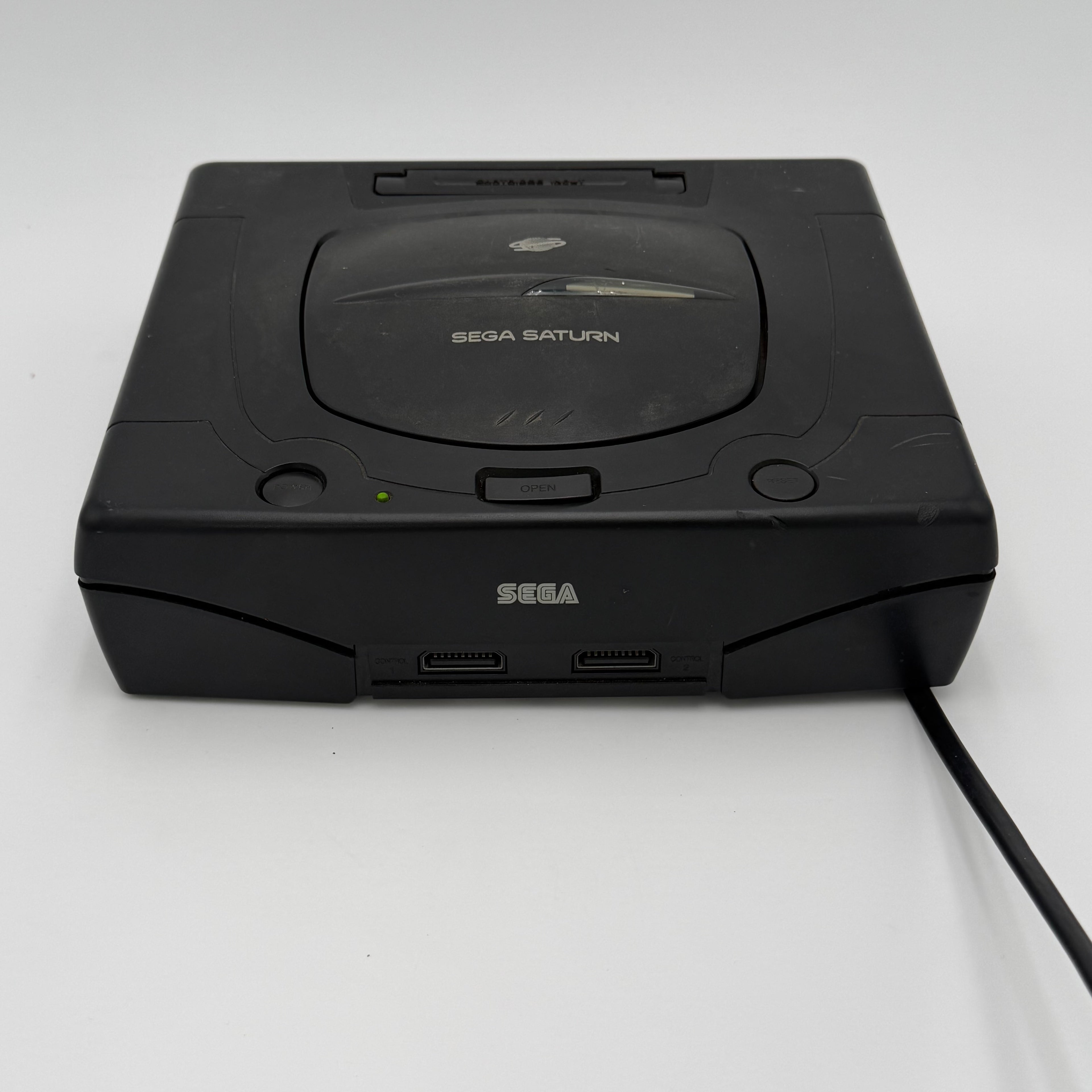 Sega Saturn 1994 Video Game Console - Black, Broken, For Parts
