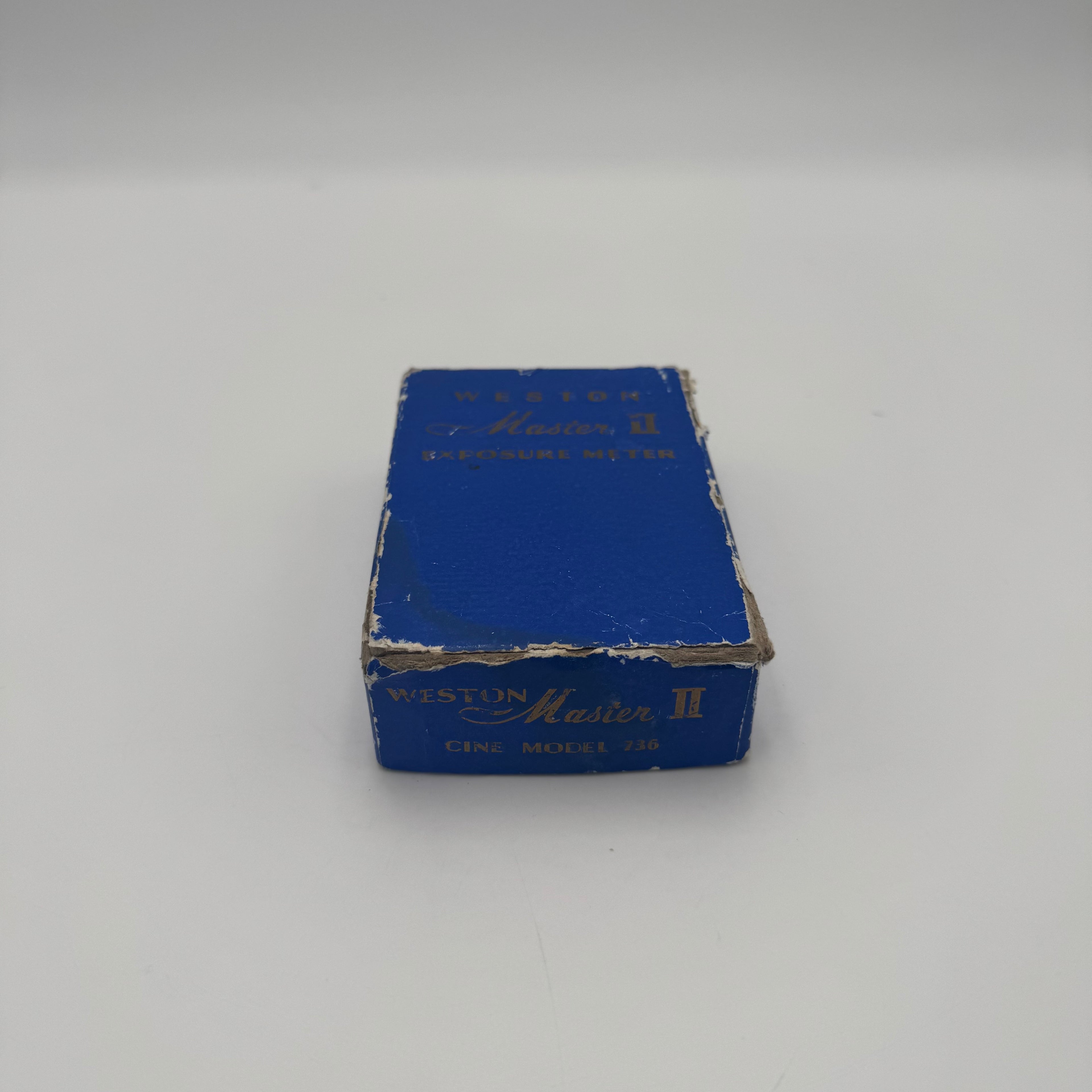 Vintage Weston Master II 2 Exposure Meter Cine Model 736 Light Meter w/ Box + Manuals
