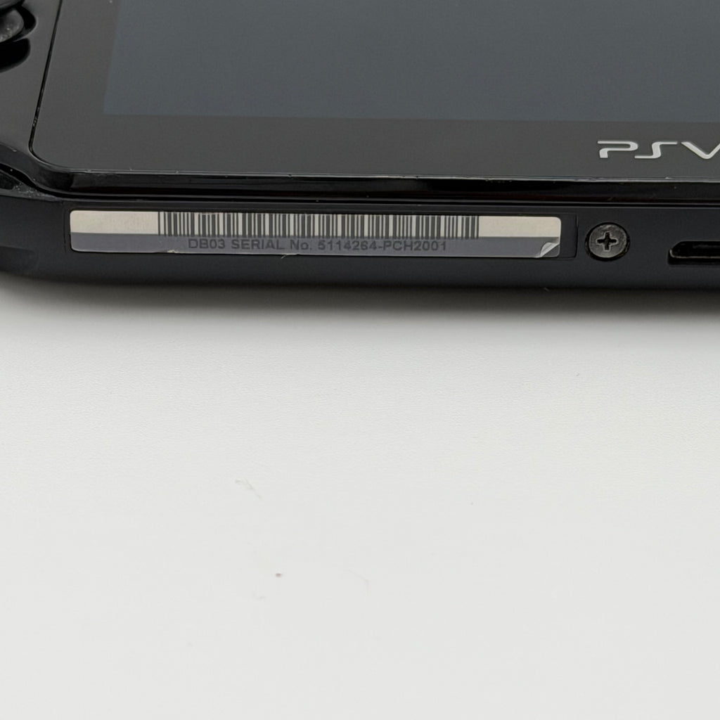 Sony PlayStation Vita Slim PS VITA Handheld Console PCH-2001 Black - Tested