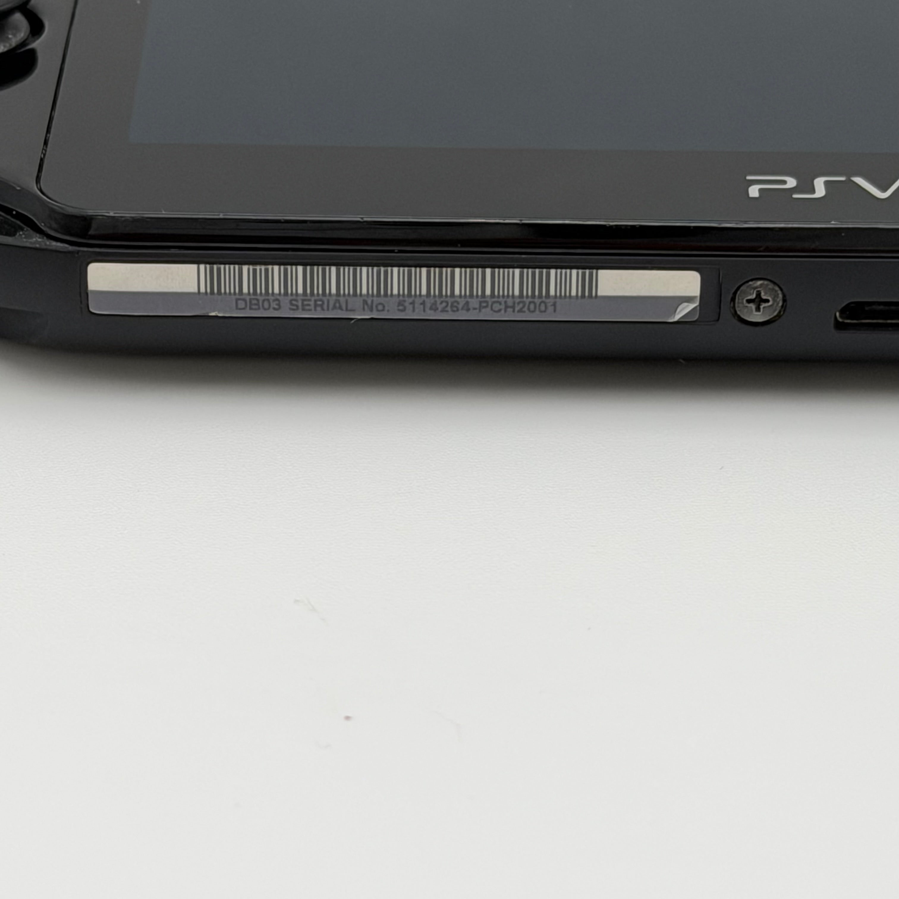 Sony PlayStation Vita Slim PS VITA Handheld Console PCH-2001 Black - Tested