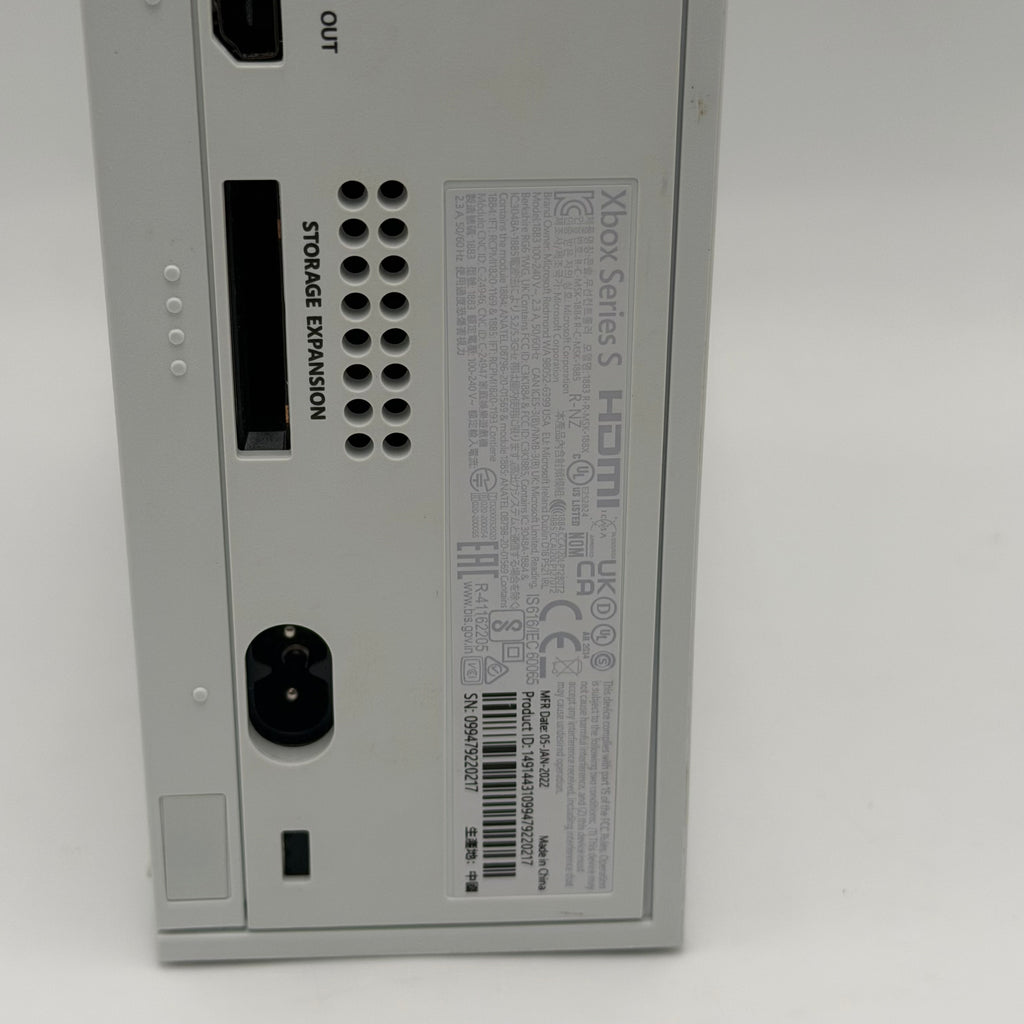 Microsoft Xbox Series S 2020 1TB White Console Broken HDMI 1 Controller